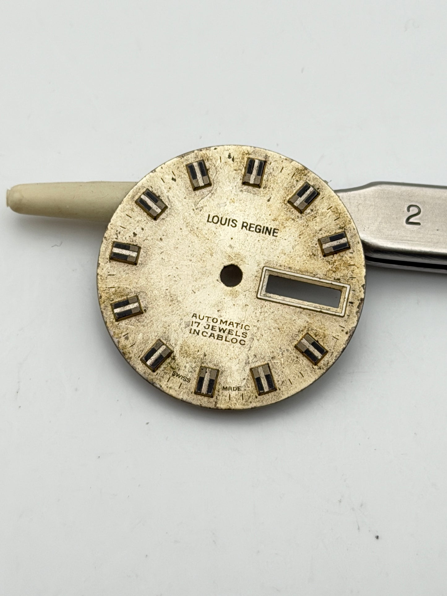 louis regine automatic 28mm dial quadrante