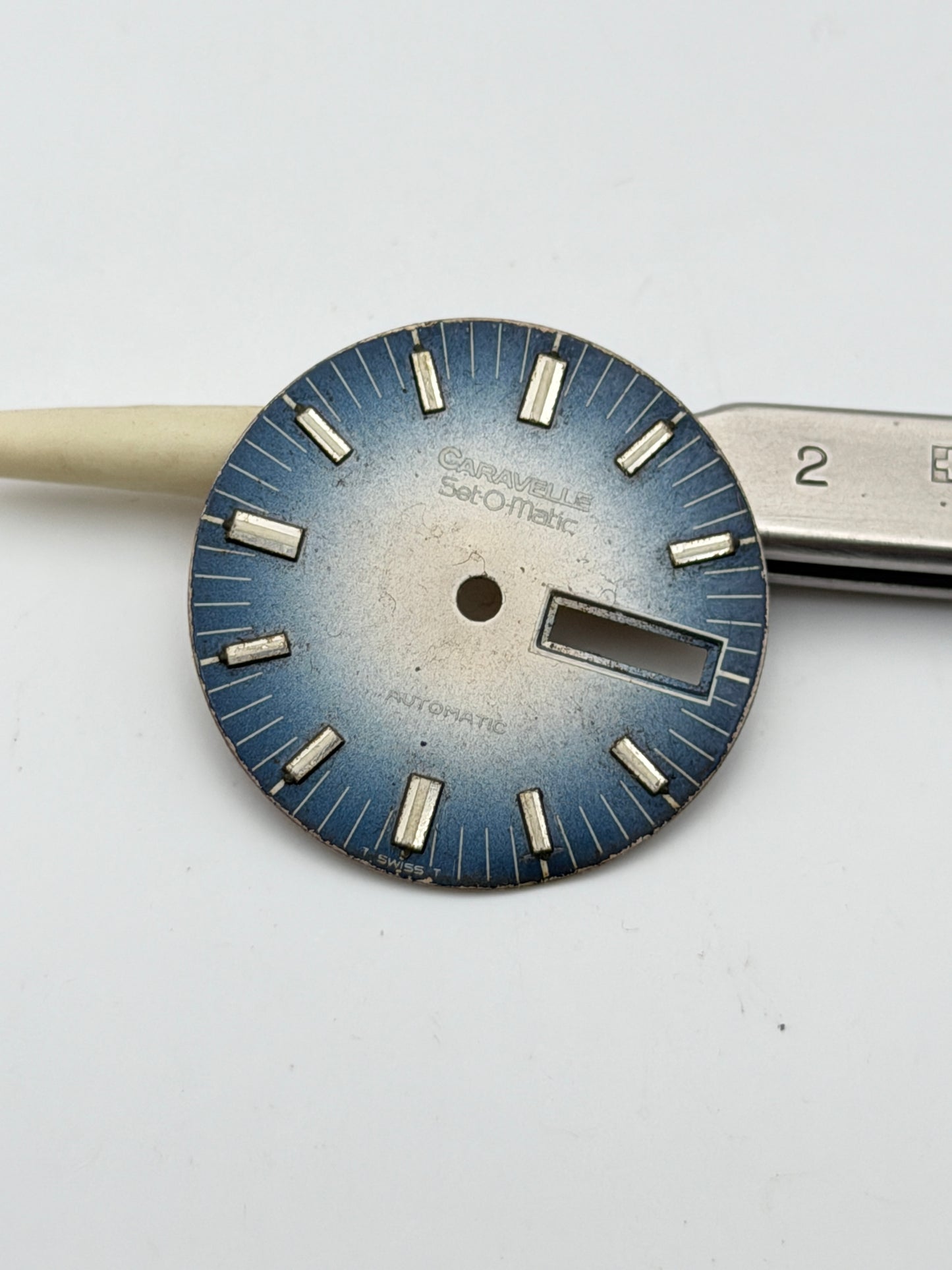 caravelle set o matic 28.5mm dial quadrante