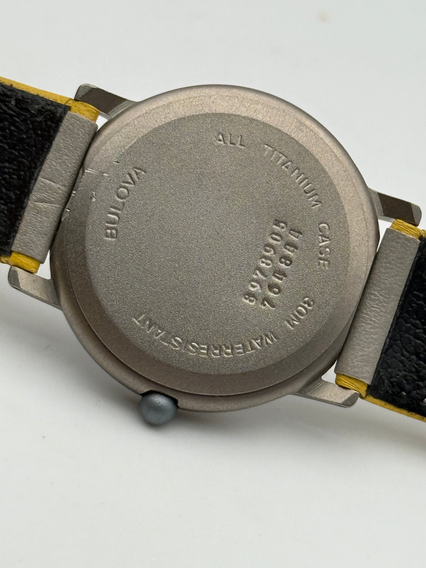 bulova titanium swiss made  8978905