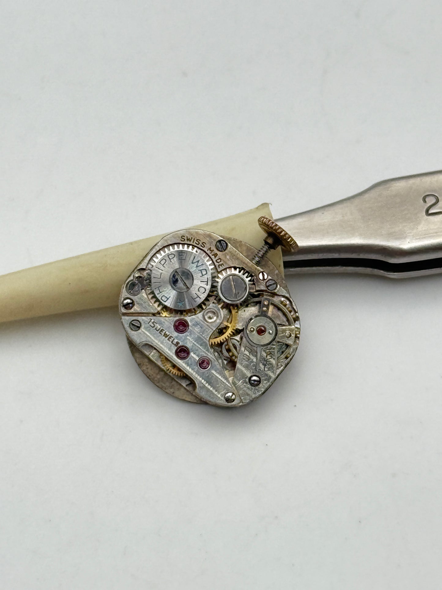 philippe watch vintage 15 jewels movement movimento