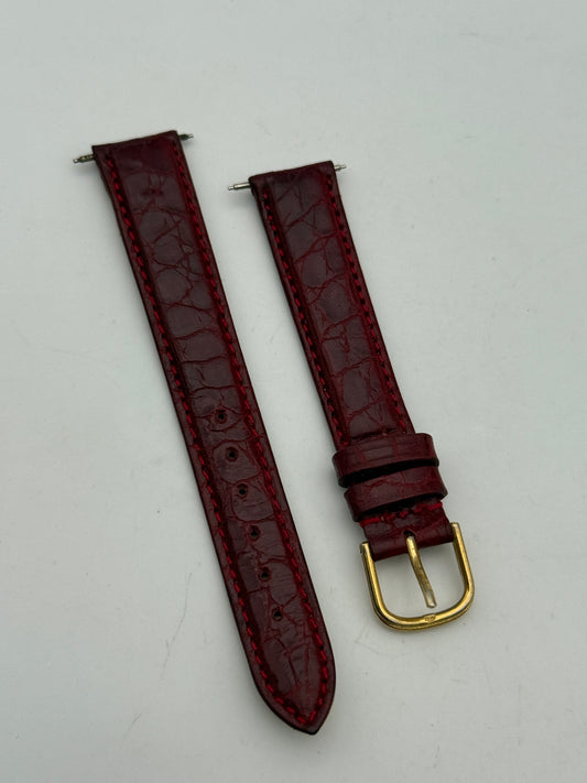 philip watch 16mm cinturino strap leather