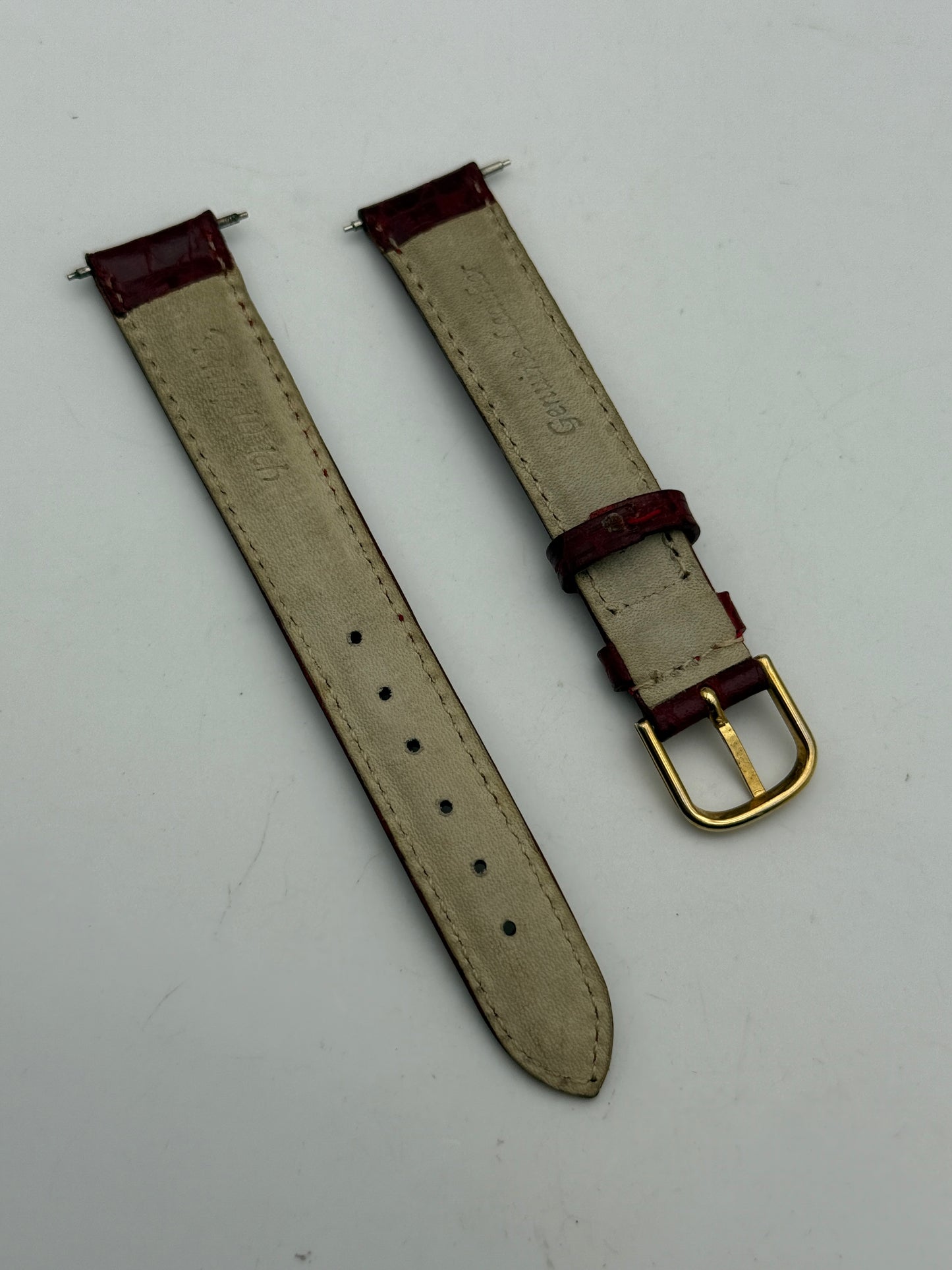 philip watch 16mm cinturino strap leather