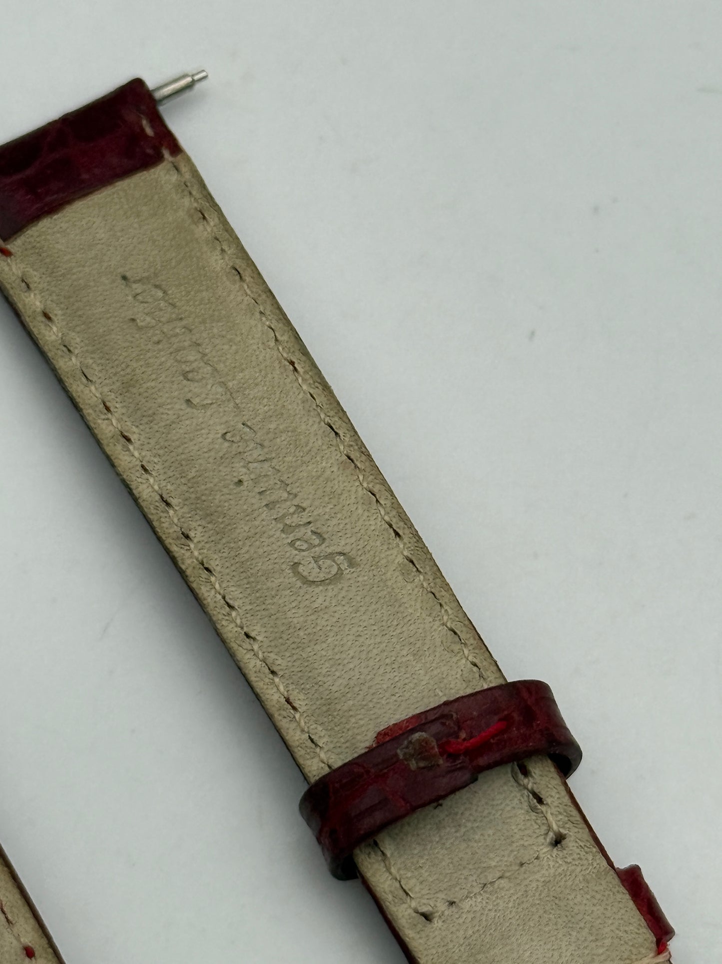 philip watch 16mm cinturino strap leather