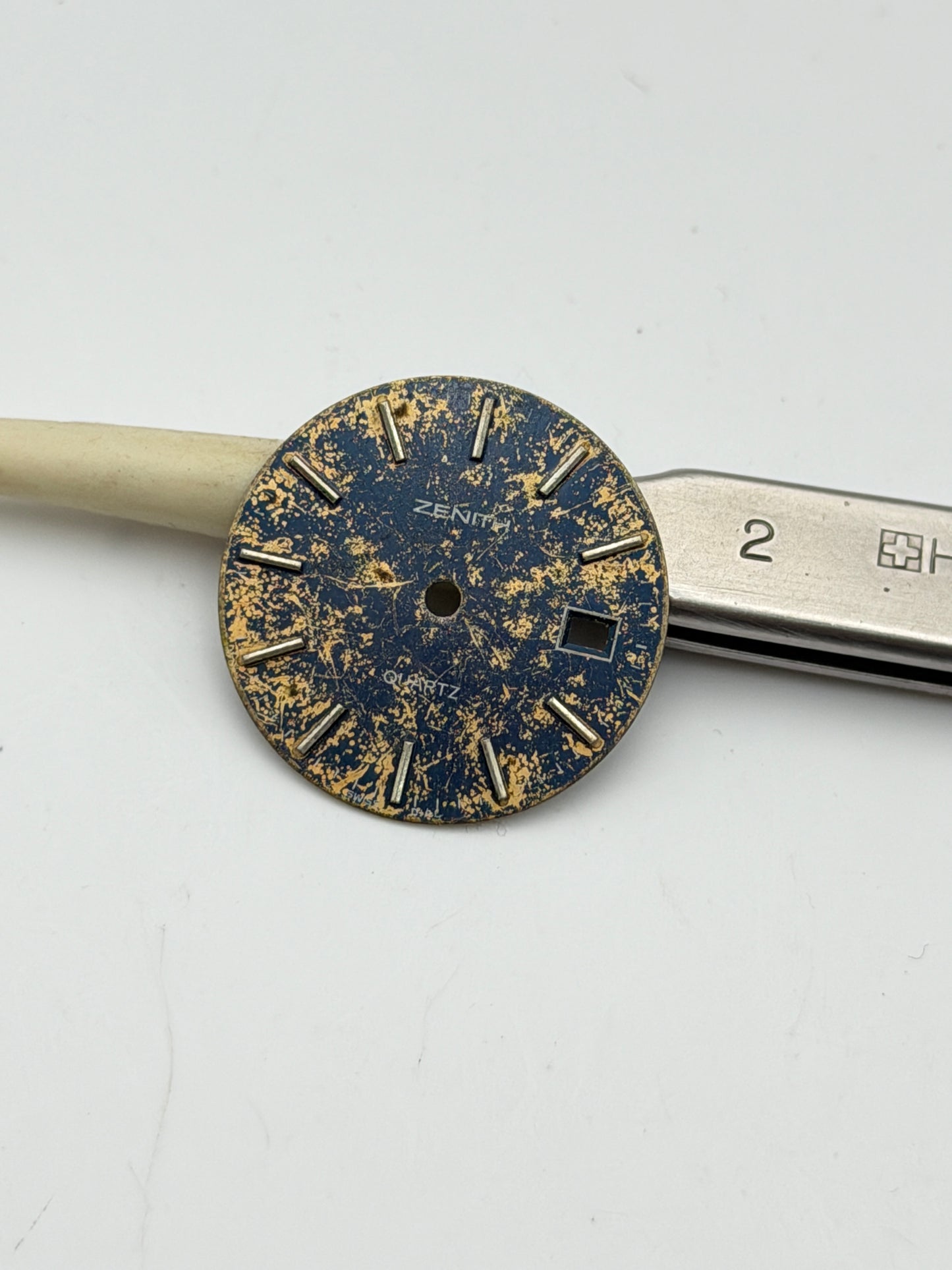zenith quartz 22mm dial quadrante
