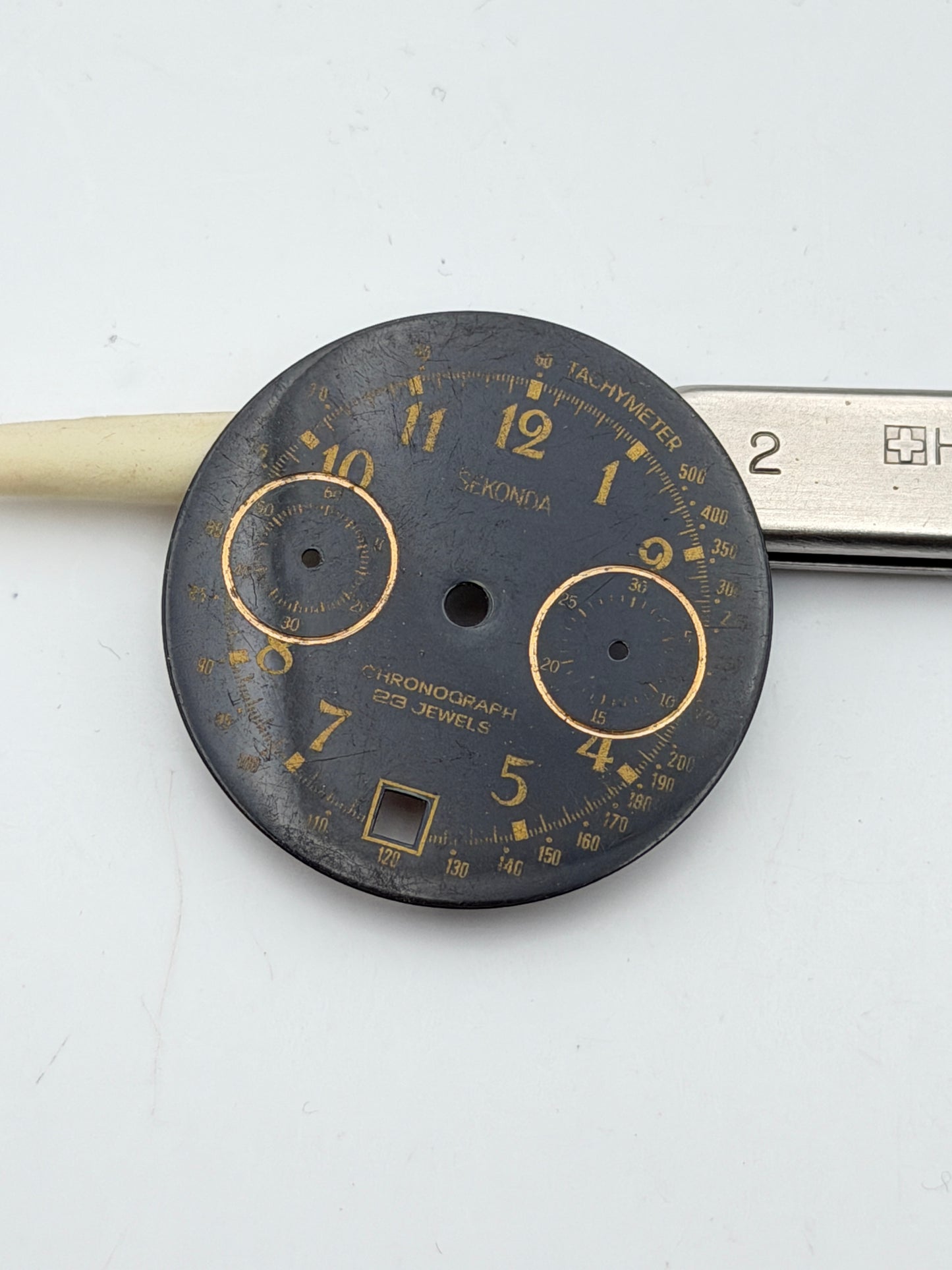 sekonda chrono 30mm dial quadrante