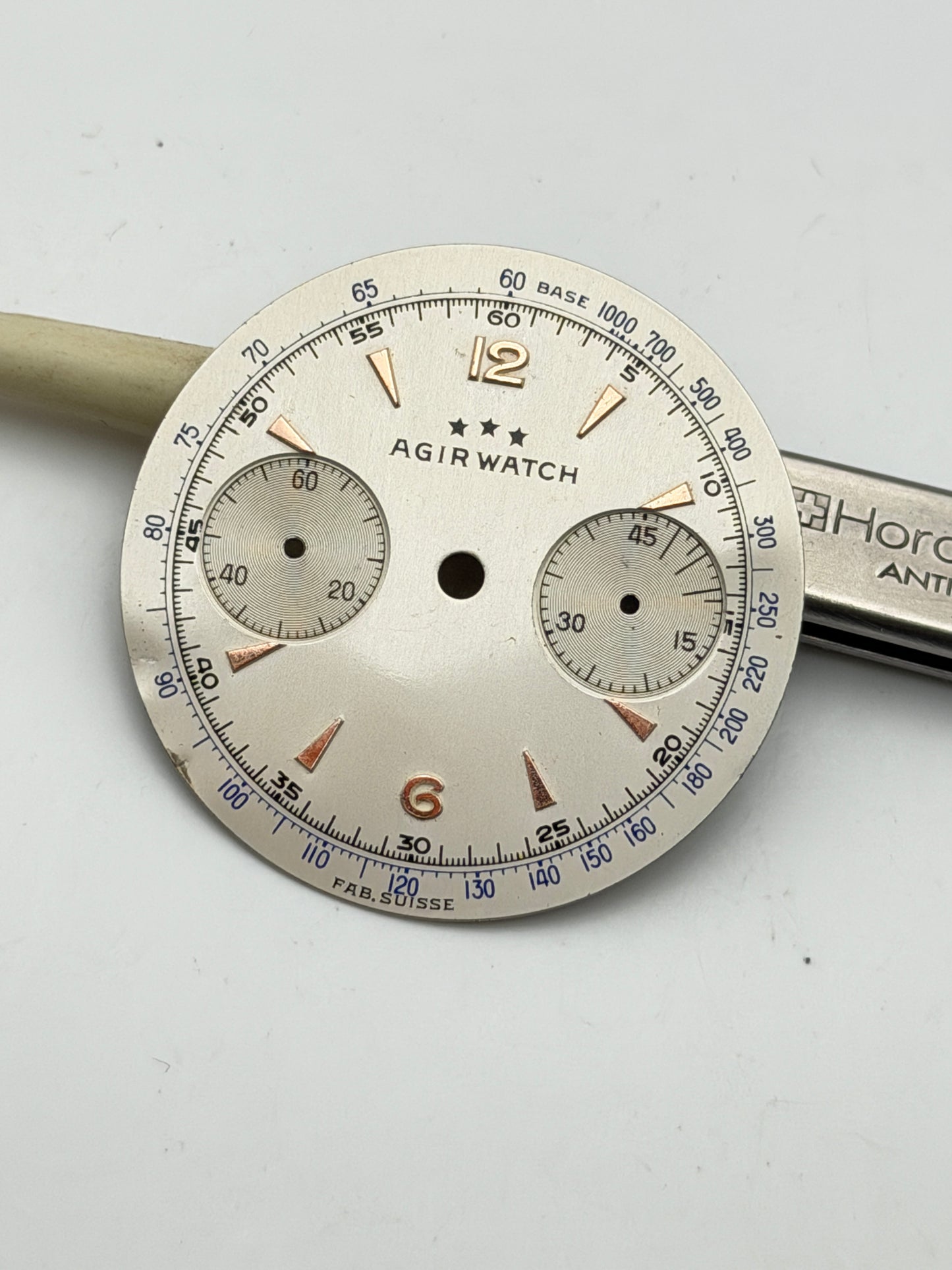 agir watch chrono 34mm dial quadrante