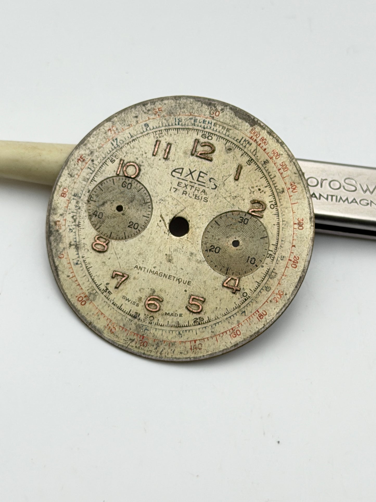 axes chrono 34.2mm dial quadrante