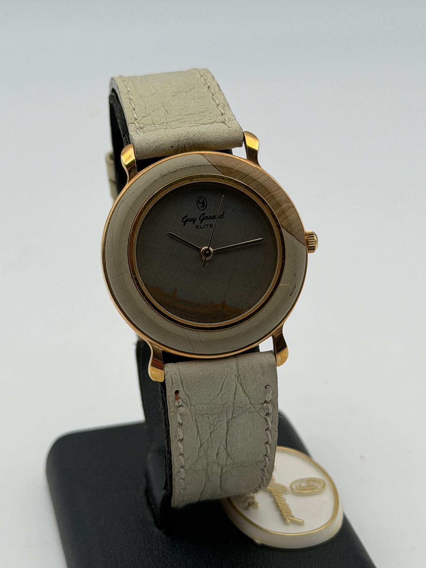 guy gosard elite watch vintage 33mm nos nuovo