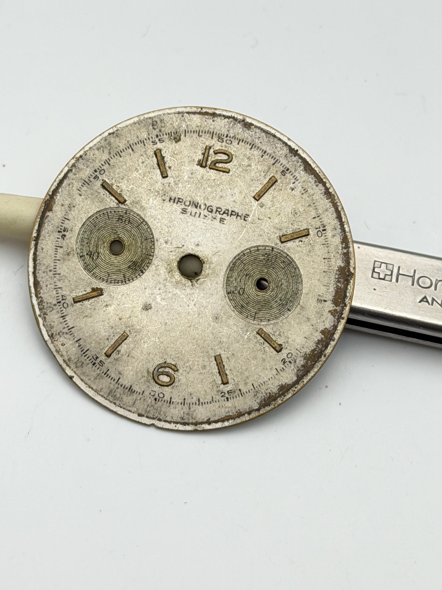 chronographe suisse 34mm dial quadrante