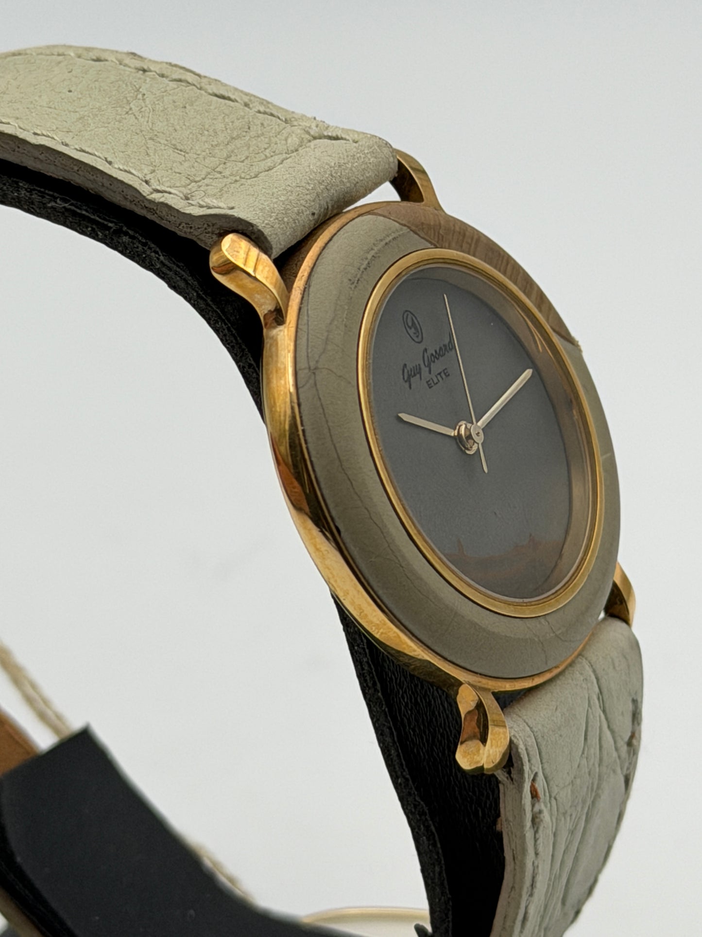 guy gosard elite watch vintage 33mm nos nuovo