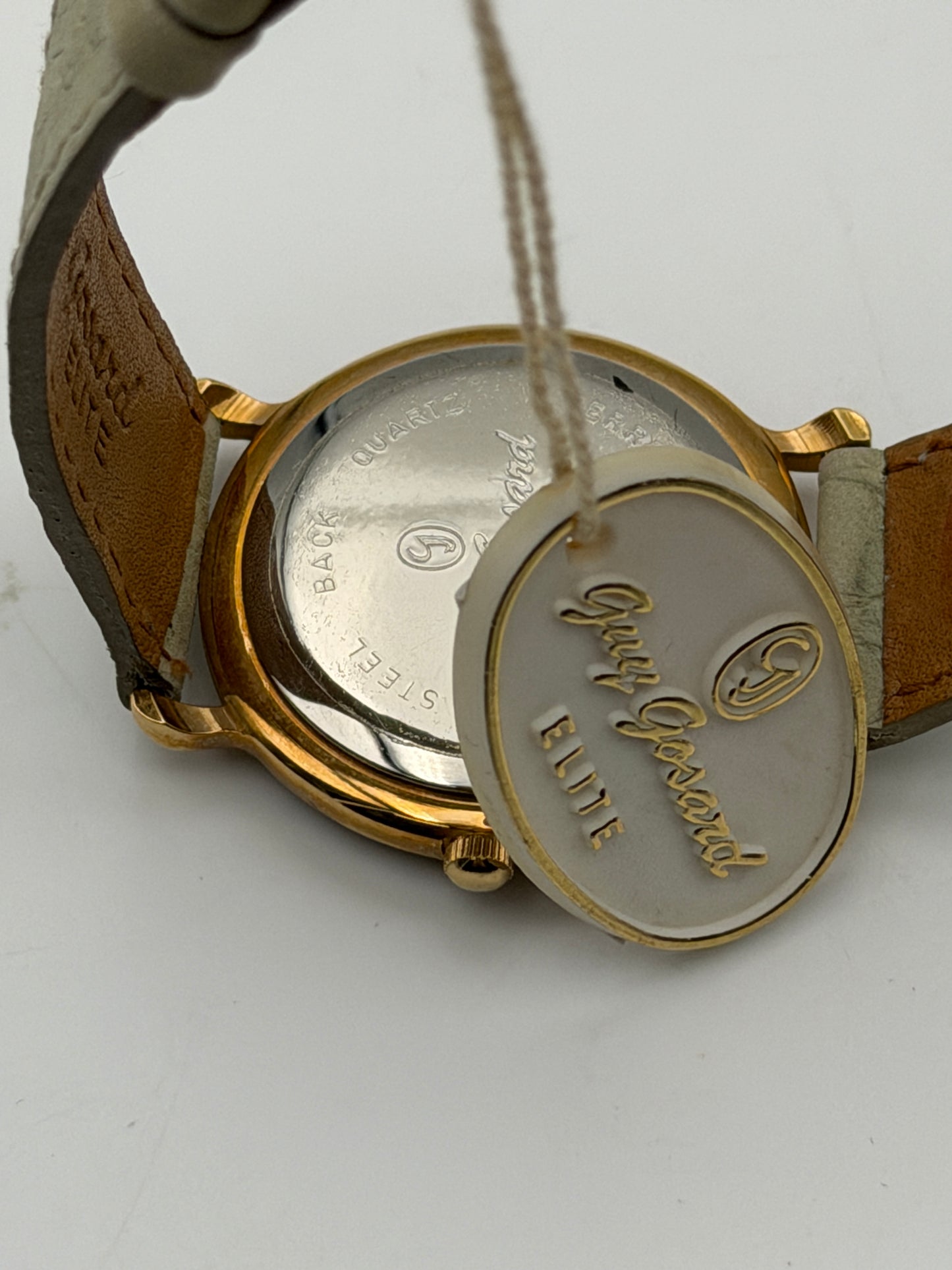 guy gosard elite watch vintage 33mm nos nuovo