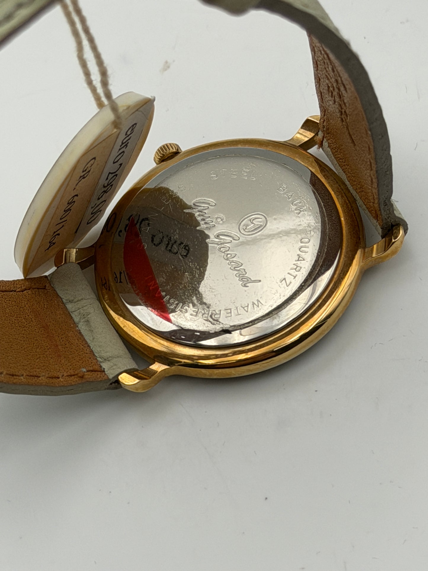 guy gosard elite watch vintage 33mm nos nuovo
