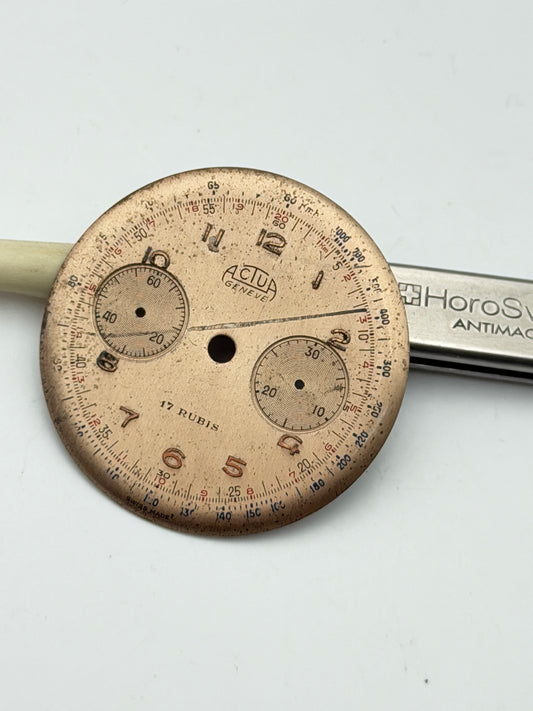 actua 33mm chrono dial quadrante