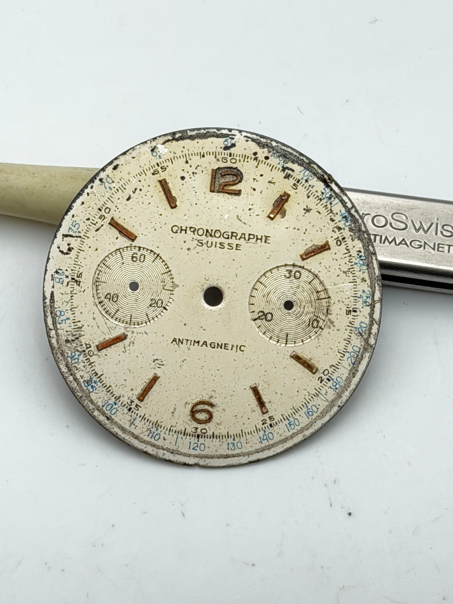 chronographe suisse 34mm dial quadrante