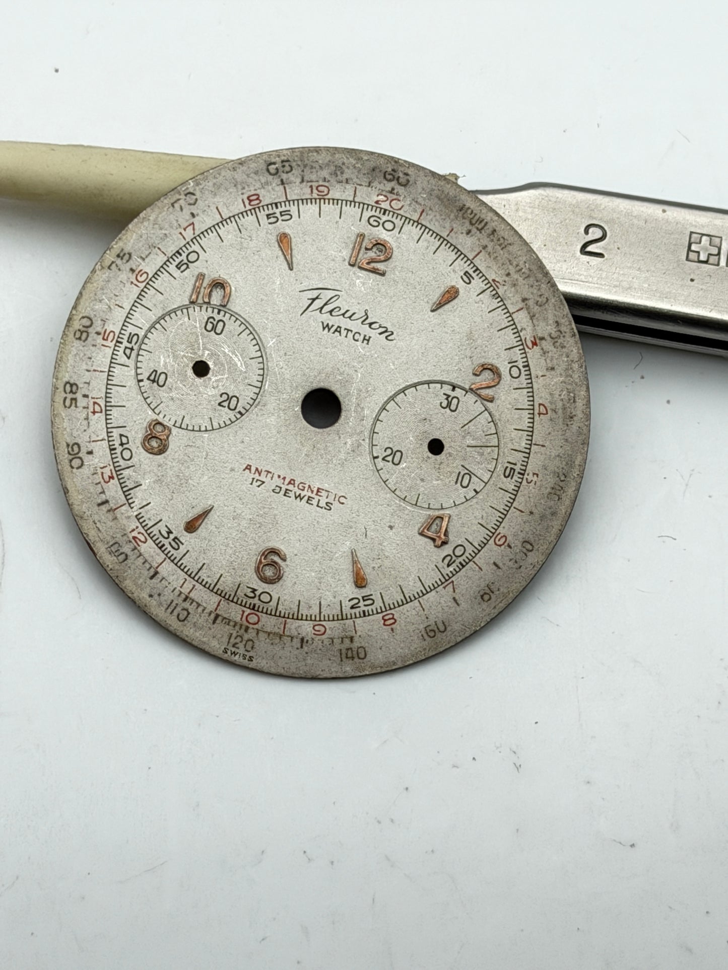 fleuran watch 34mm dial quadrante