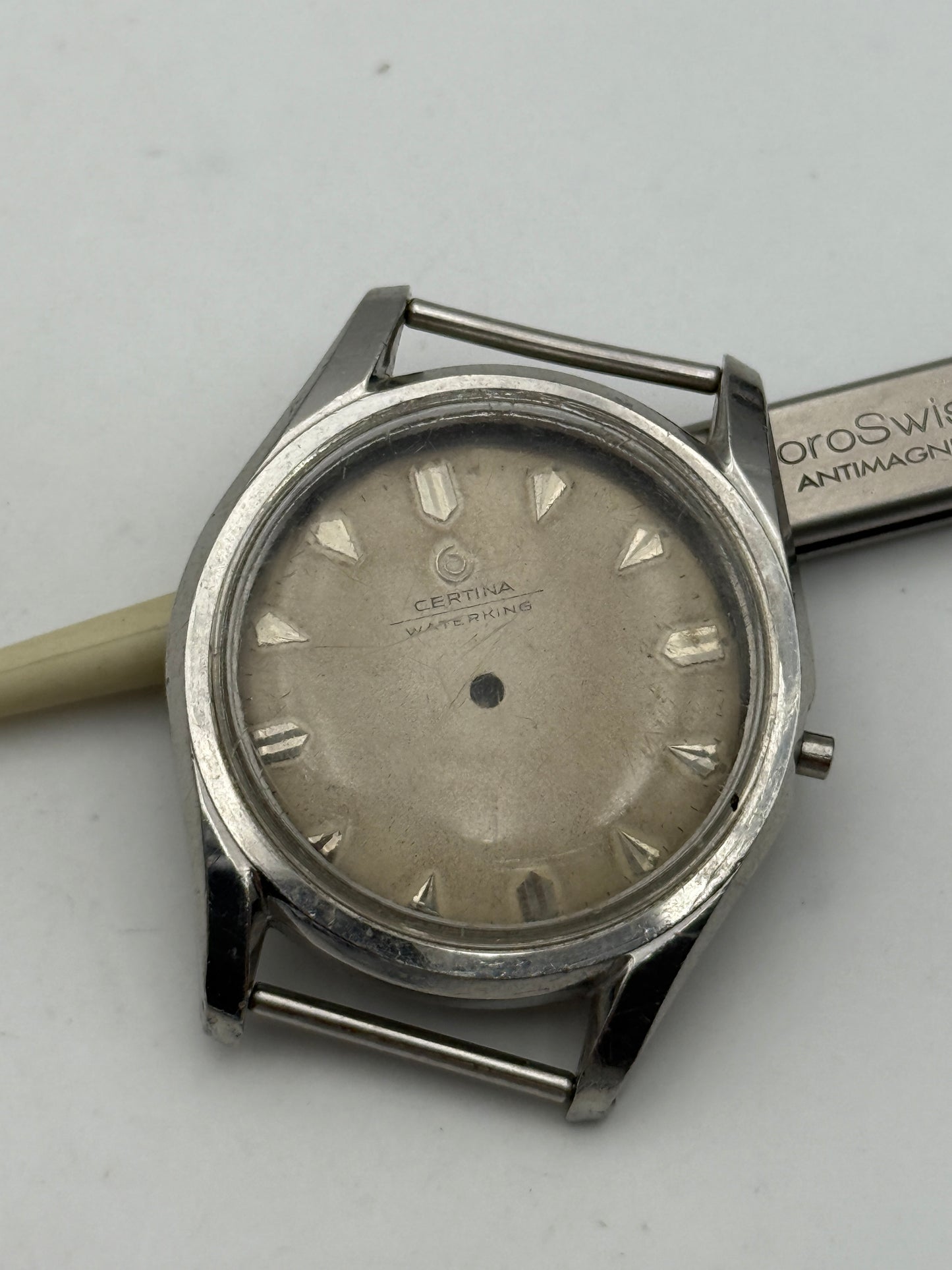certina kurth freres waterking ds 36,5mm cassa case