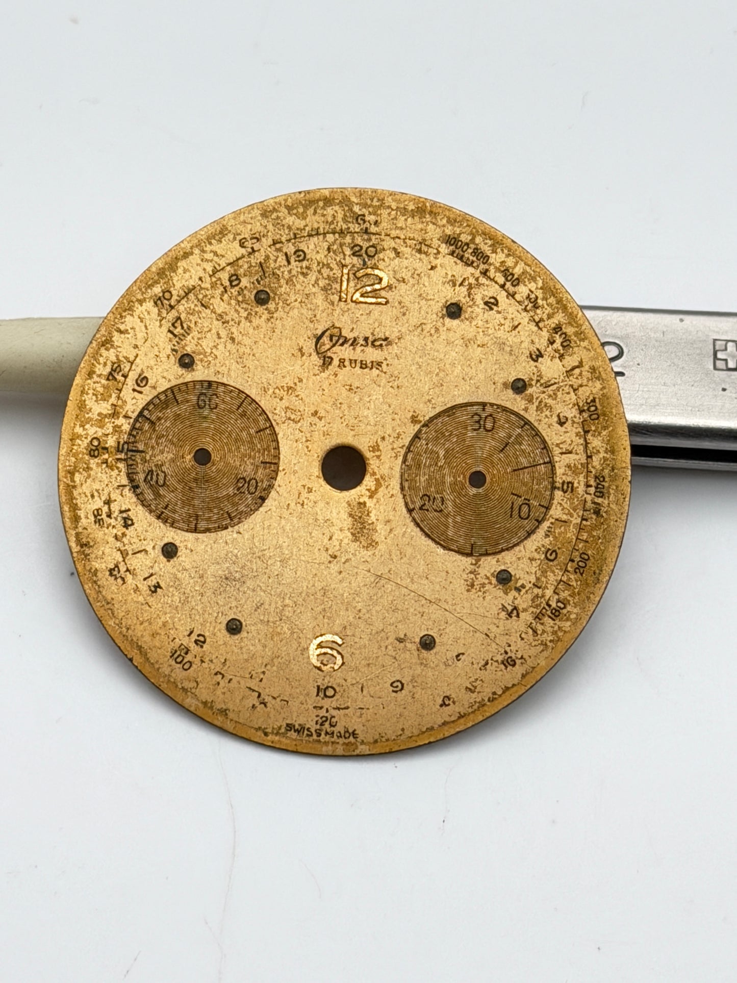 onsa 32.2 chrono dial quadrante