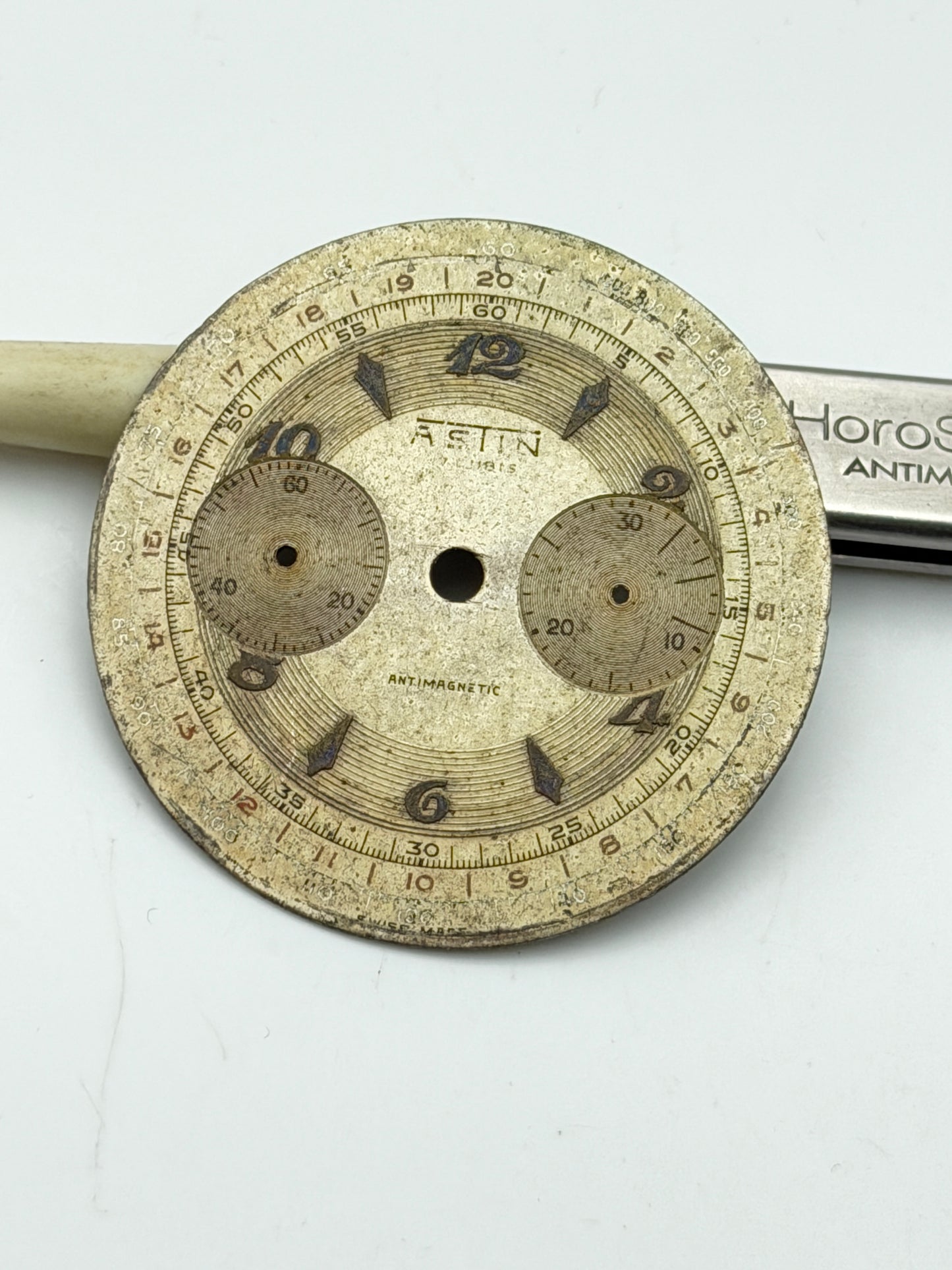 astin 34.2mm chrono dial quadrante