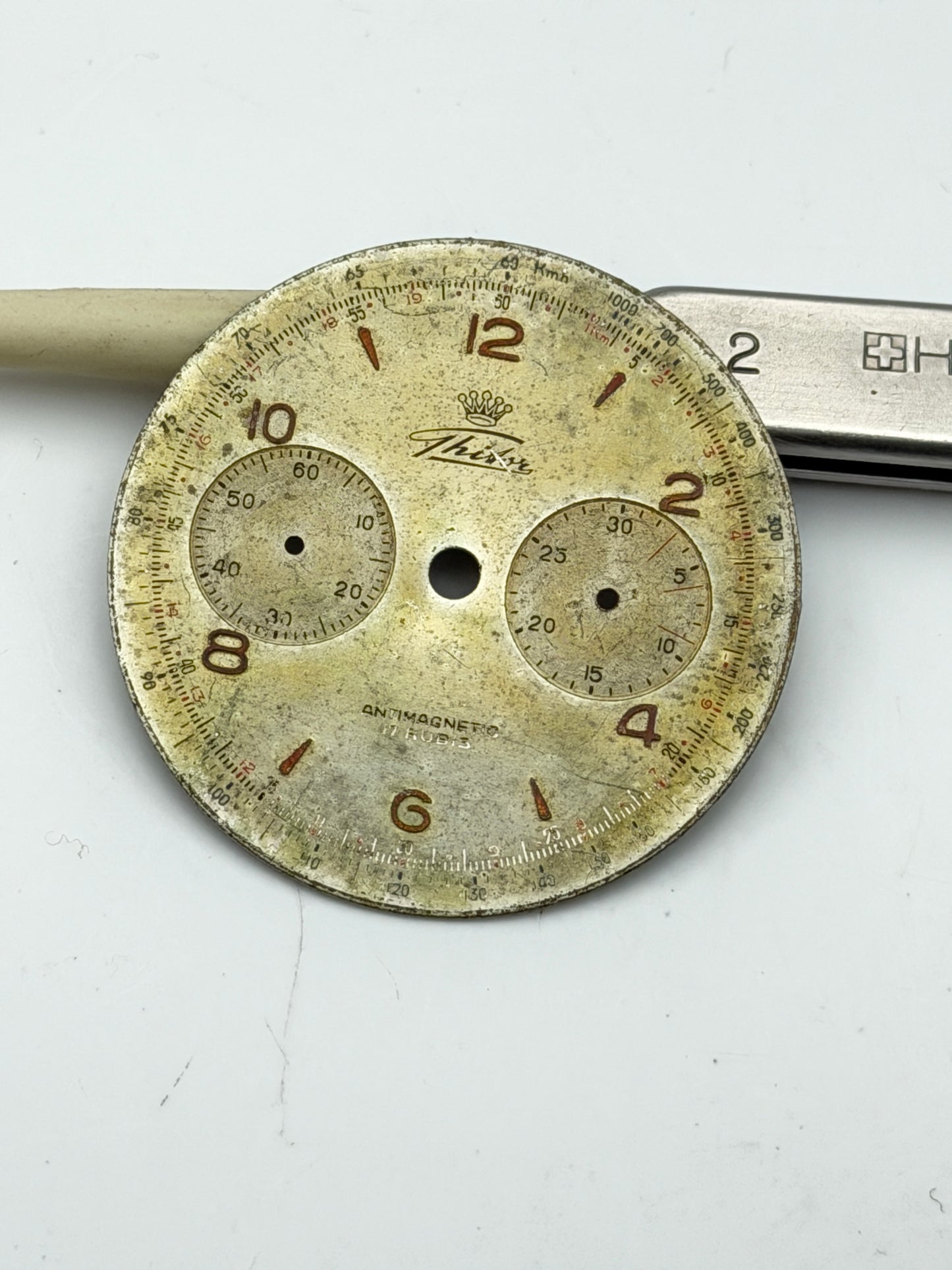 thion 29mm chrono dial quadrante