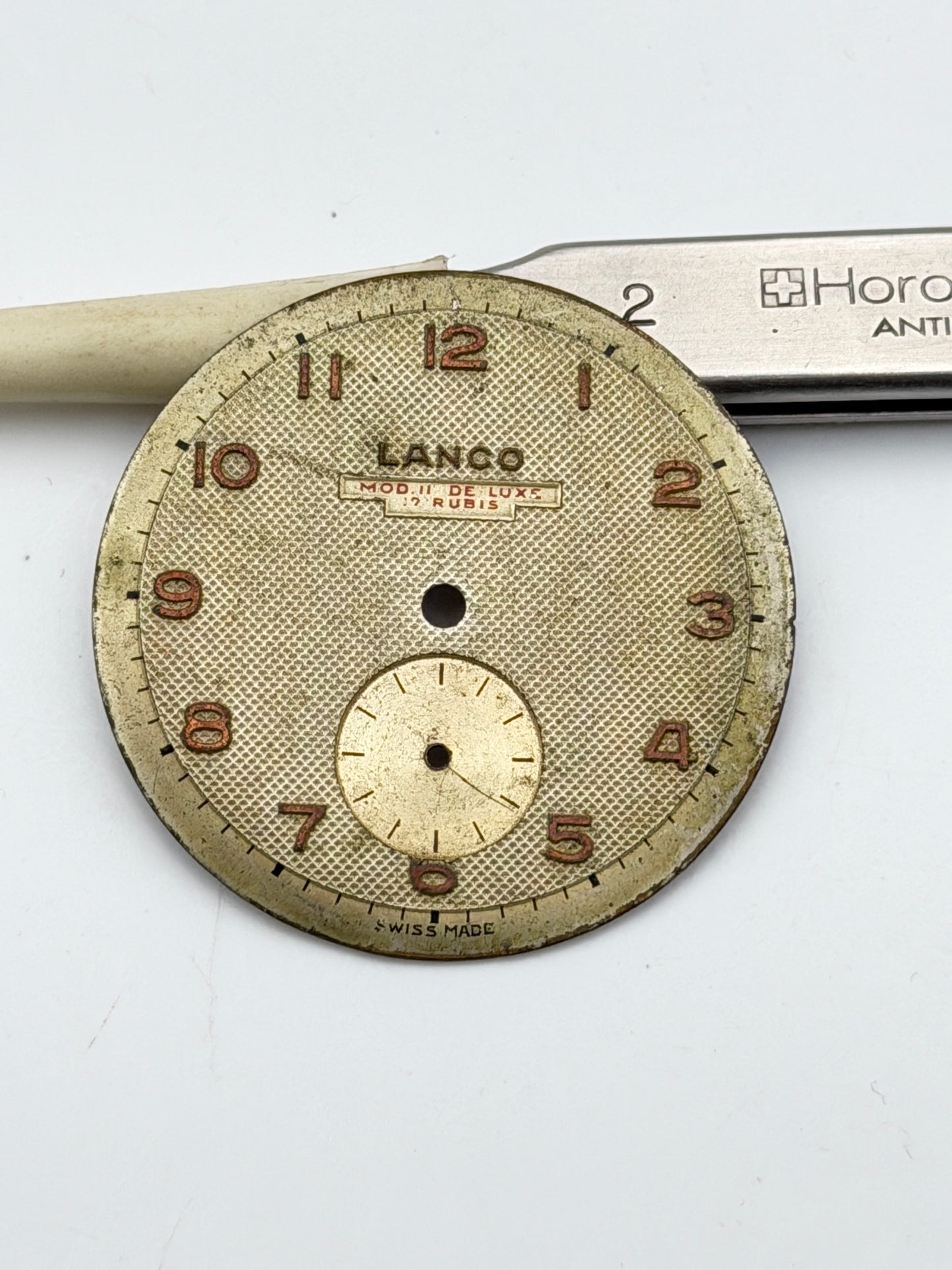 lanco 28.5mm dial quadrante