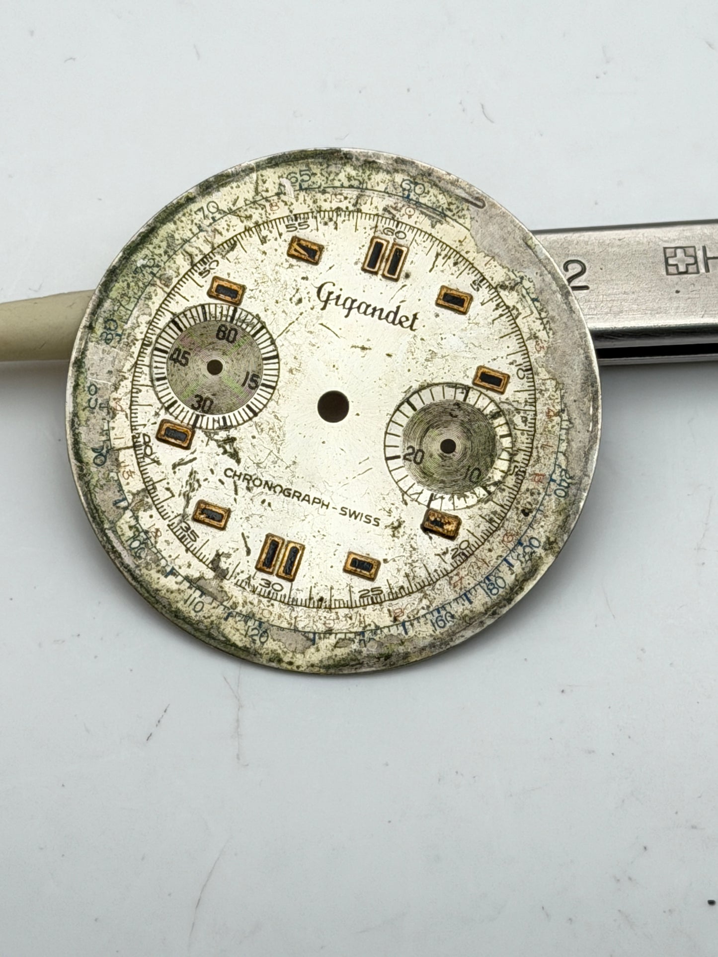 gigandet chrono 24.2mm dial quadrante