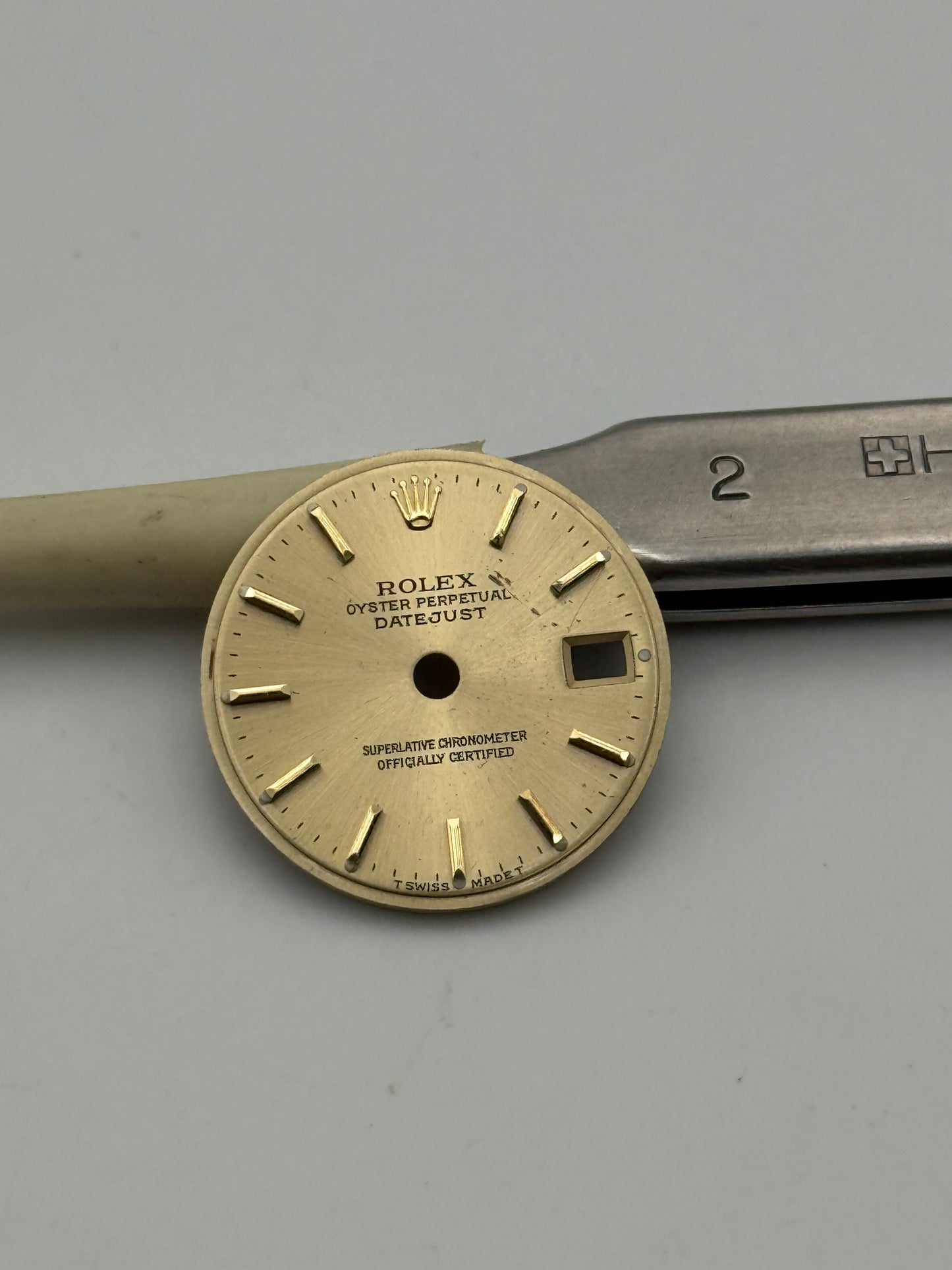 rolex datejust lady champagne dial quadrante