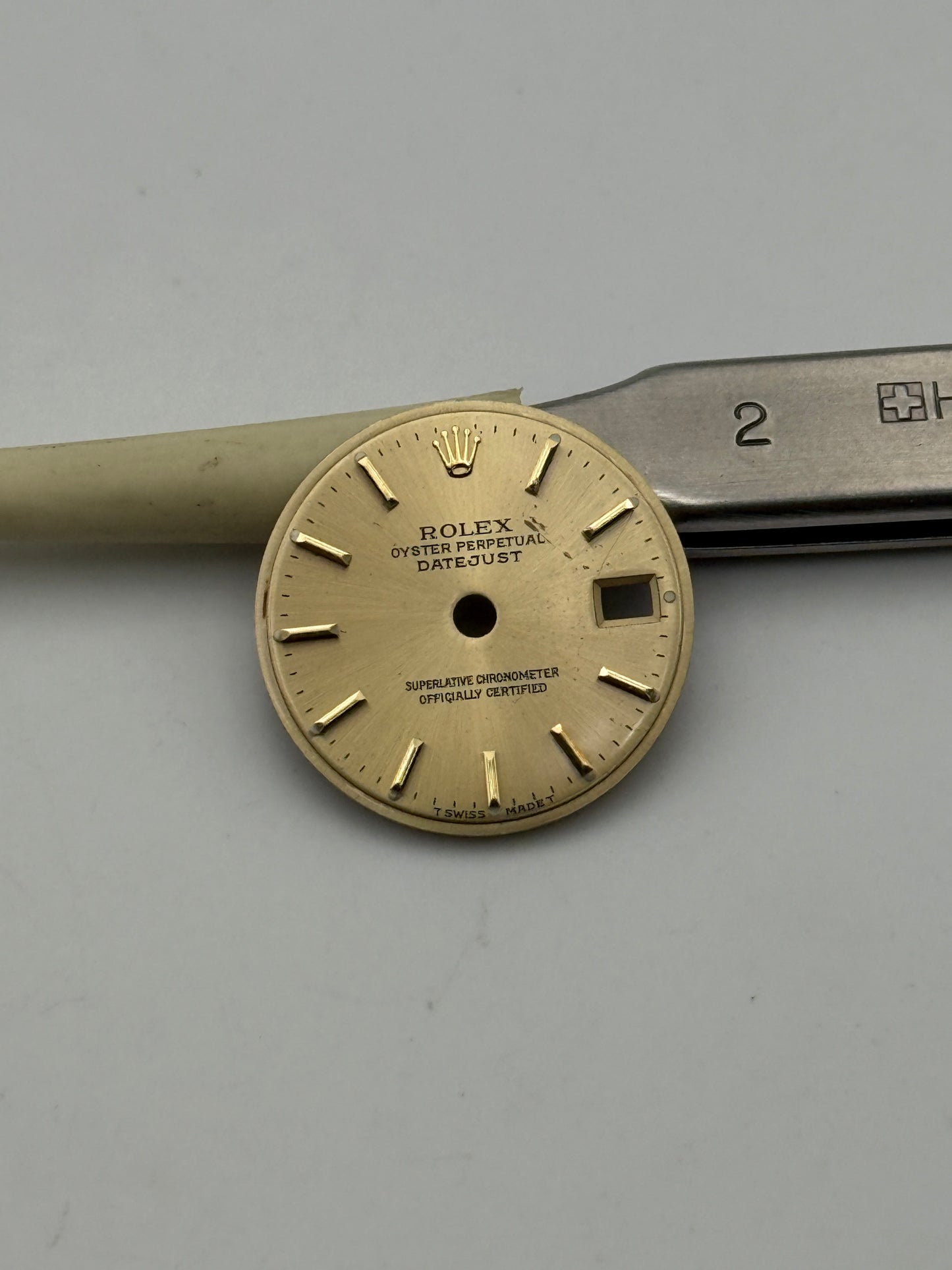 rolex datejust lady champagne dial quadrante