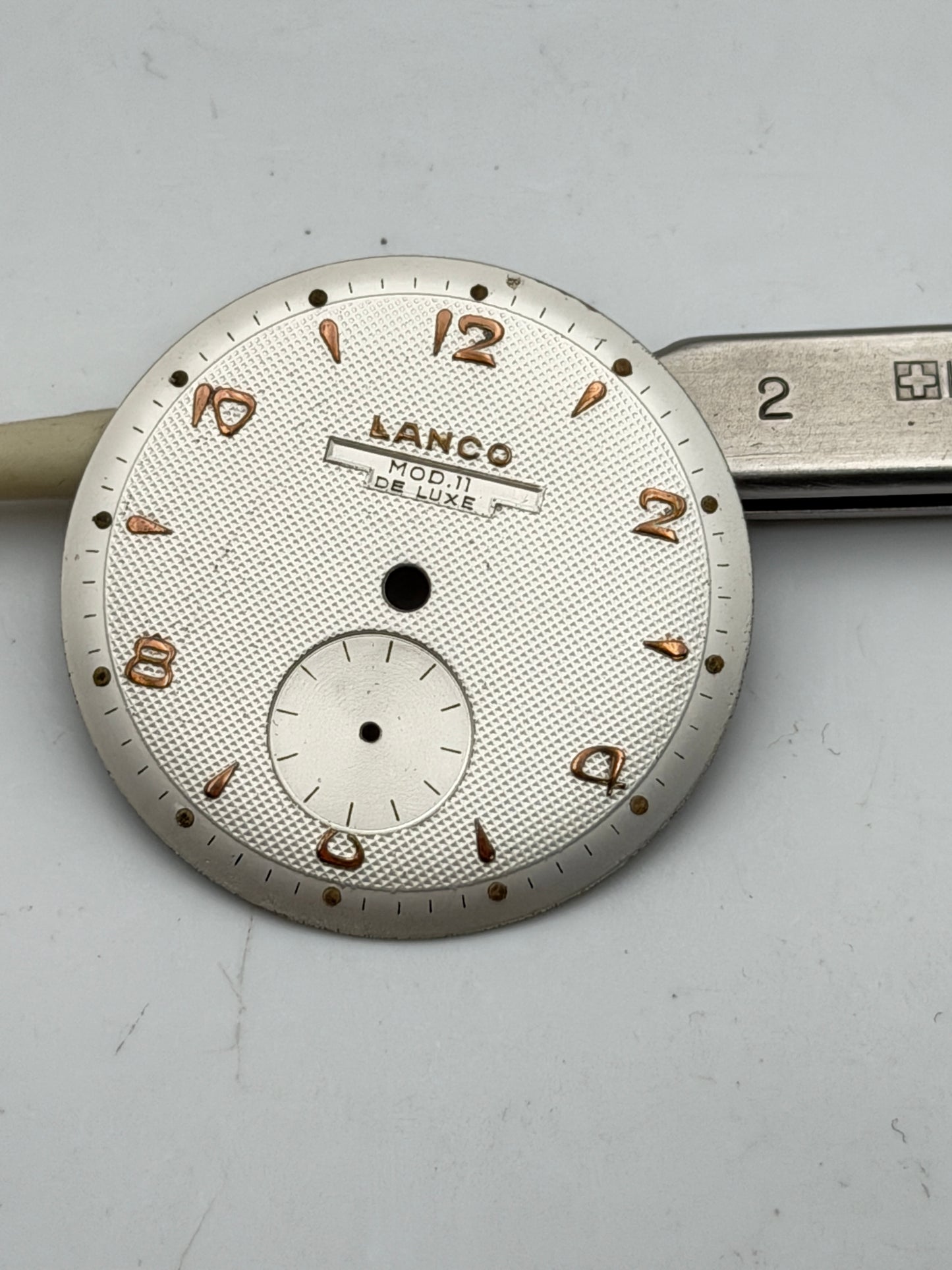 lanco 33.5mm dial quadrante