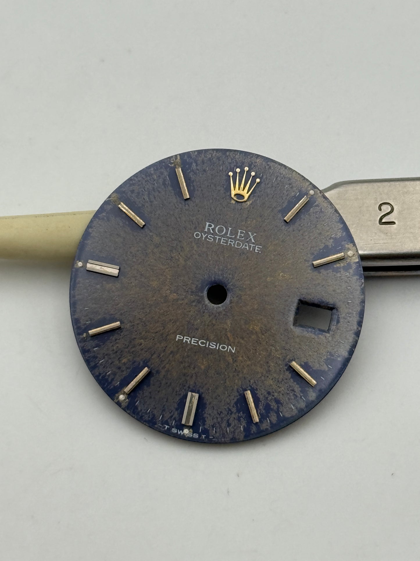 rolex precision 6694 stardust virated dial quadrante 1225