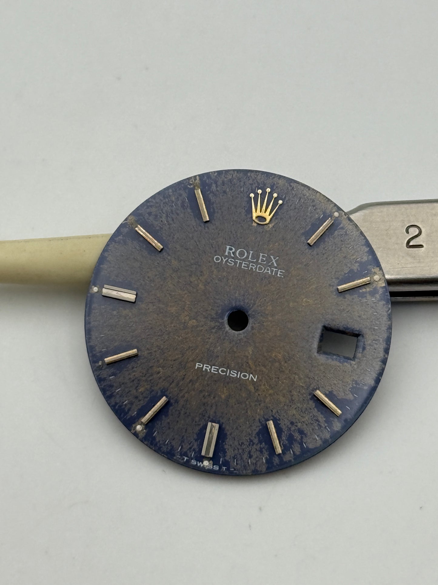 rolex precision 6694 stardust virated dial quadrante 1225