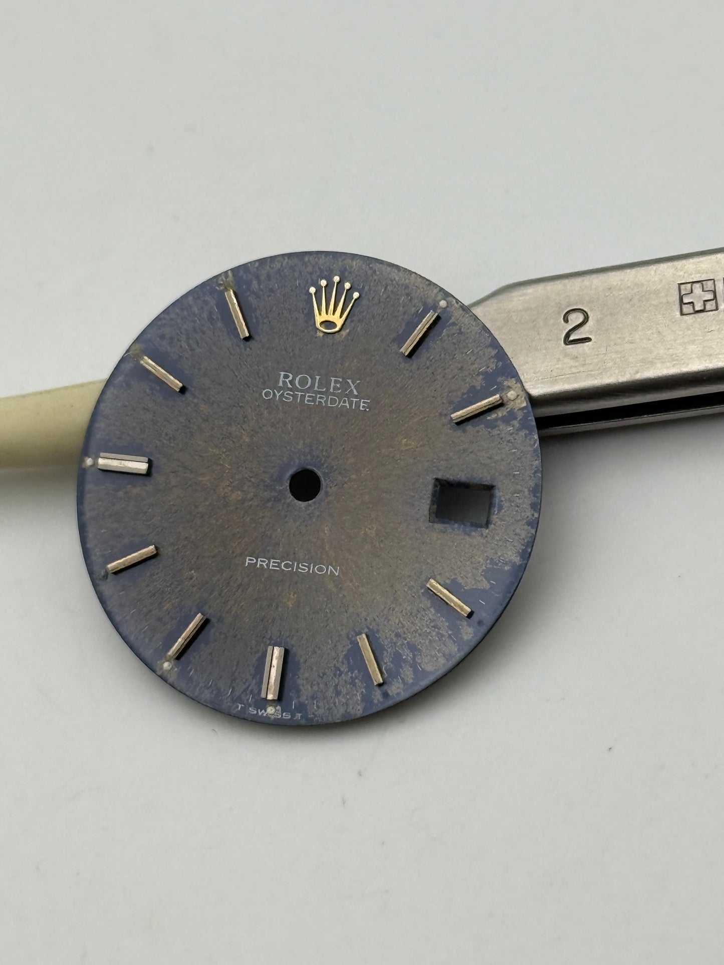 rolex precision 6694 stardust virated dial quadrante 1225