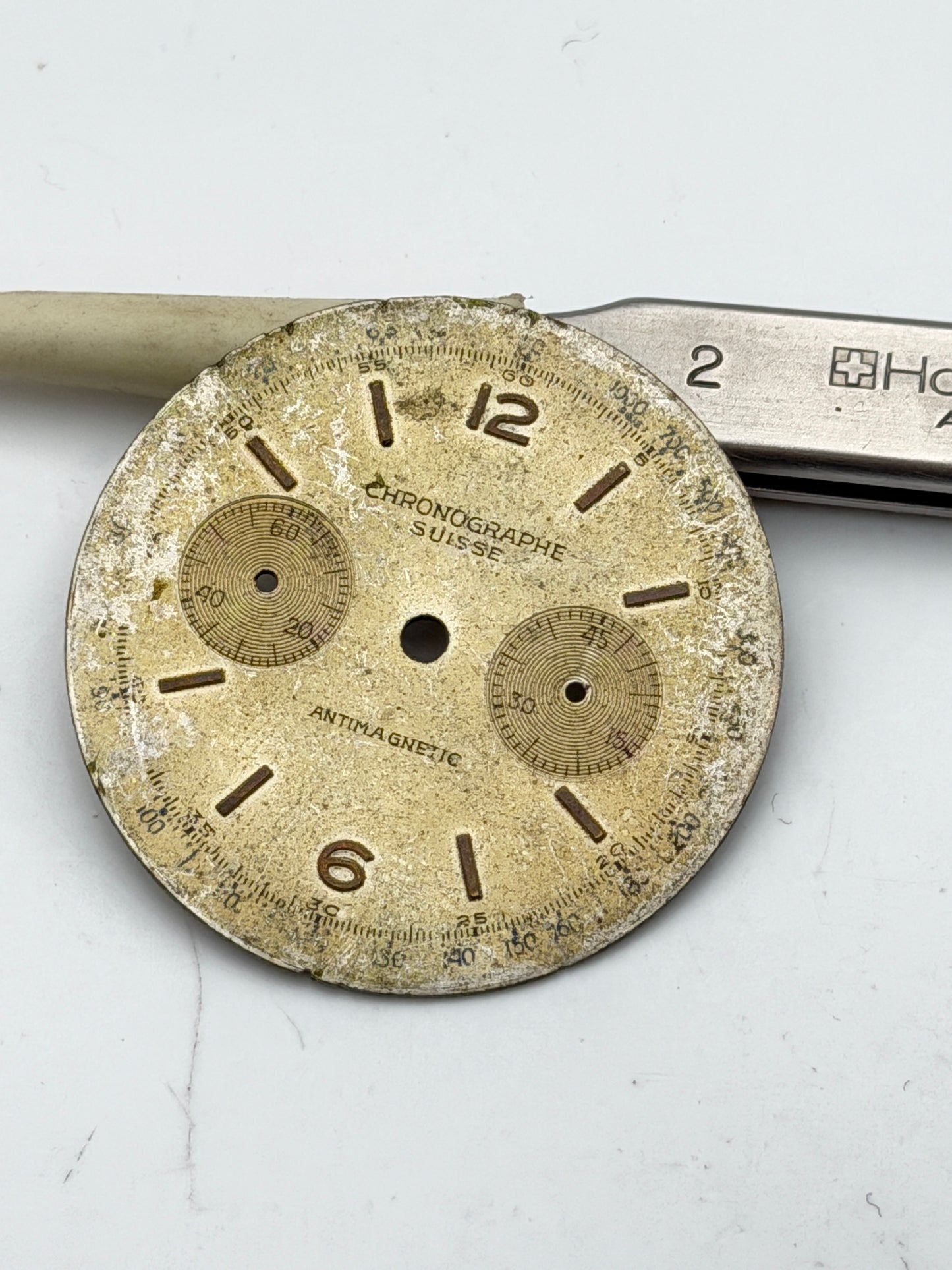 chronographe suiss 34mm dial quadrante