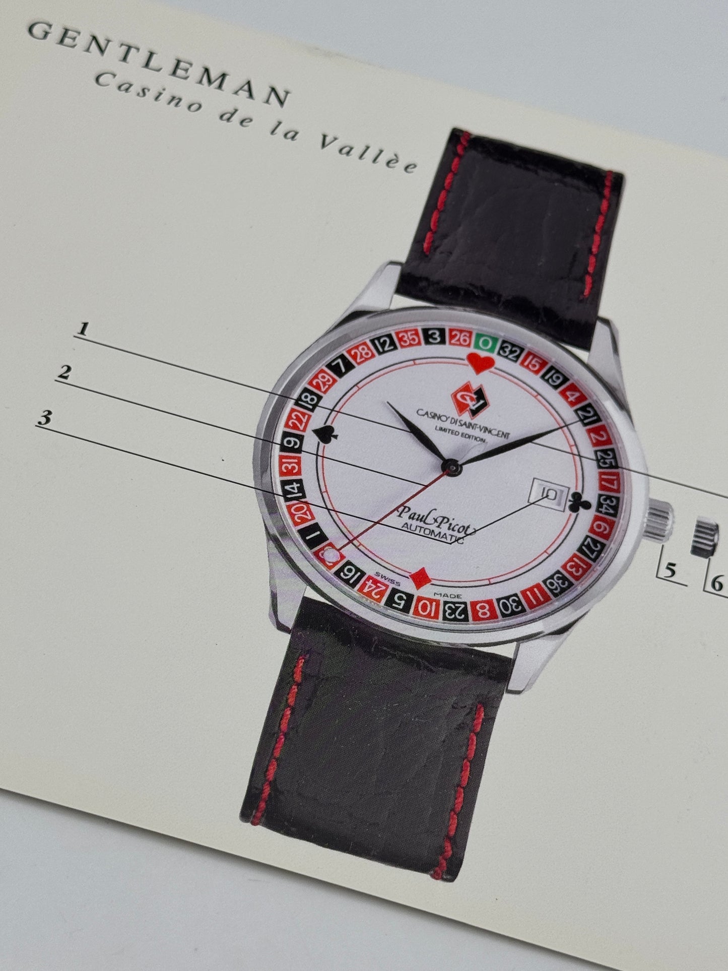 paul picot roulette casinò di saint vincent limited edition gentlemen