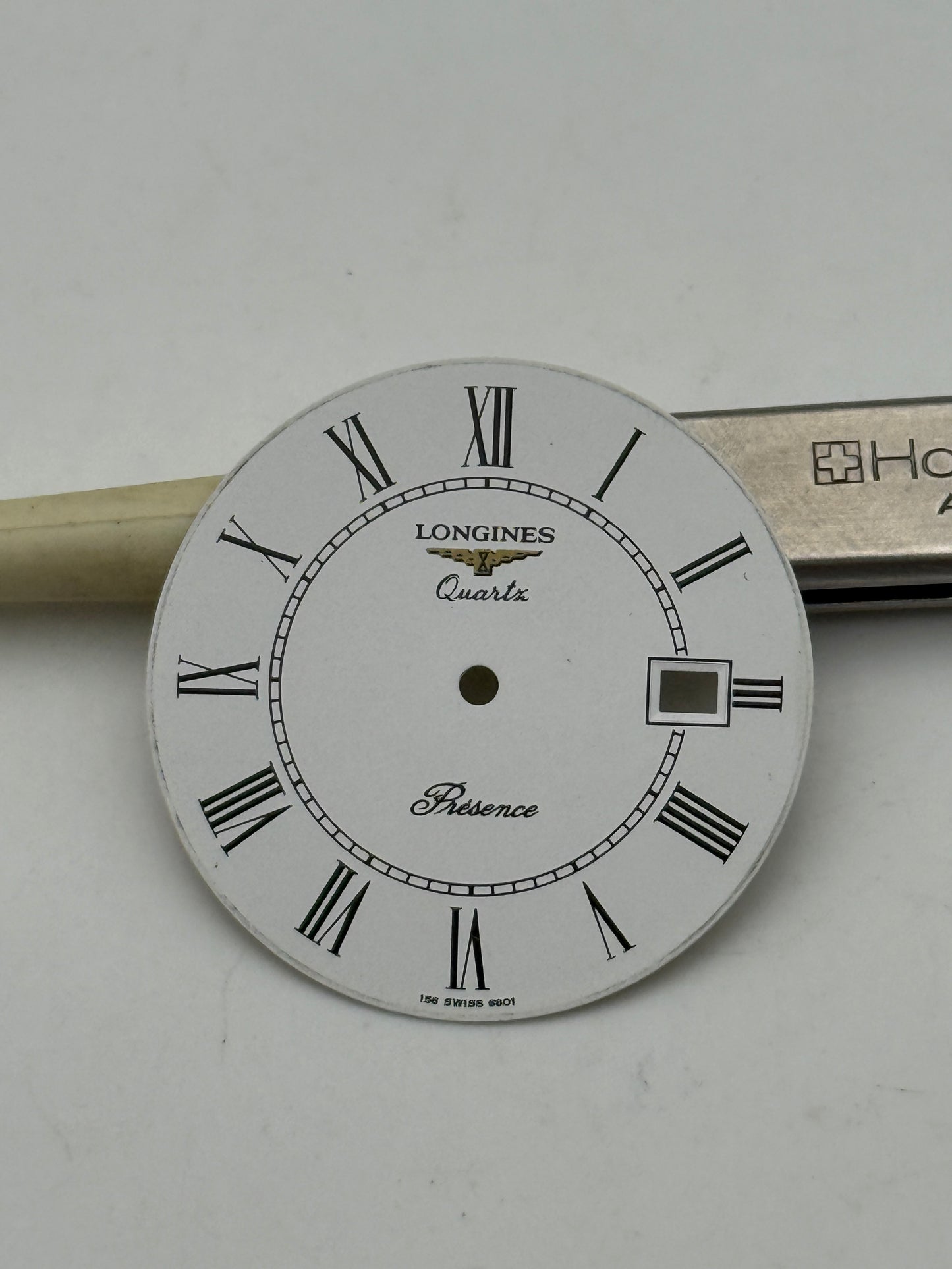 longines eta 255,411 6801-5. 29mm dial quadrante