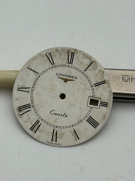 longines 28,4mm romani bianco dial quadrante