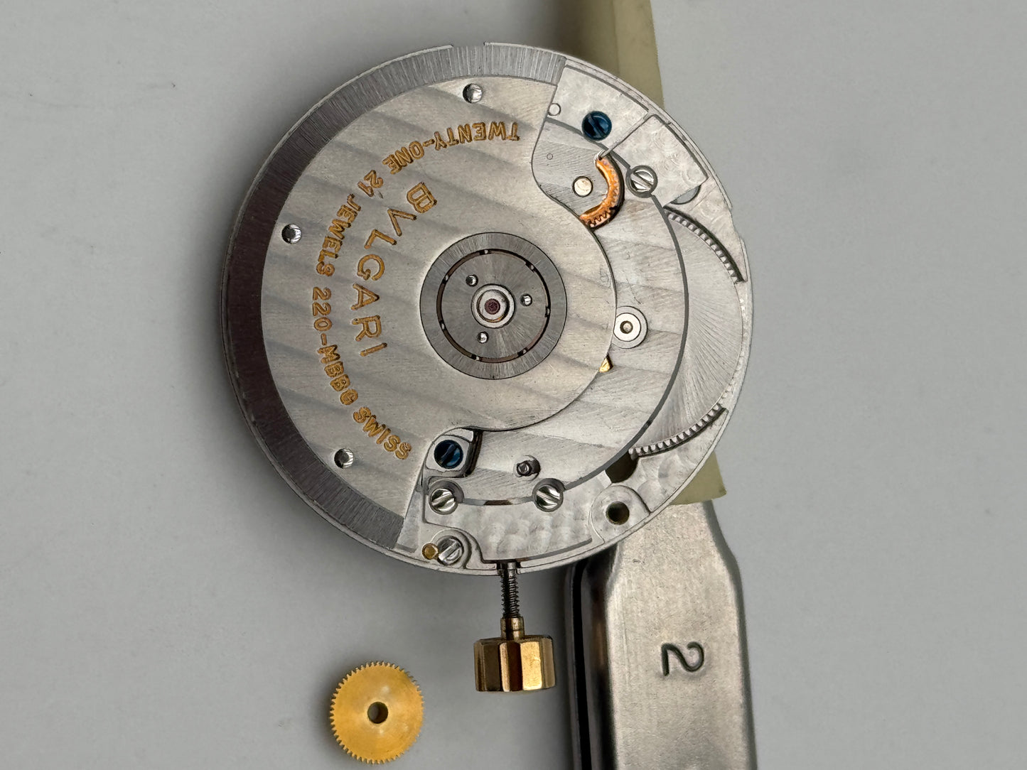 Bulgari 220-MBBG movement movimento automatic