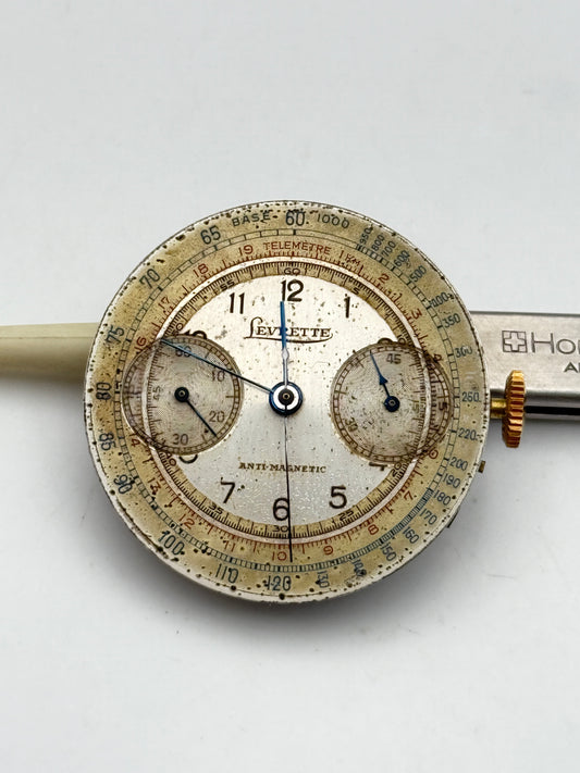 levrette landeron 39 33,5mm chronograph movement movimento