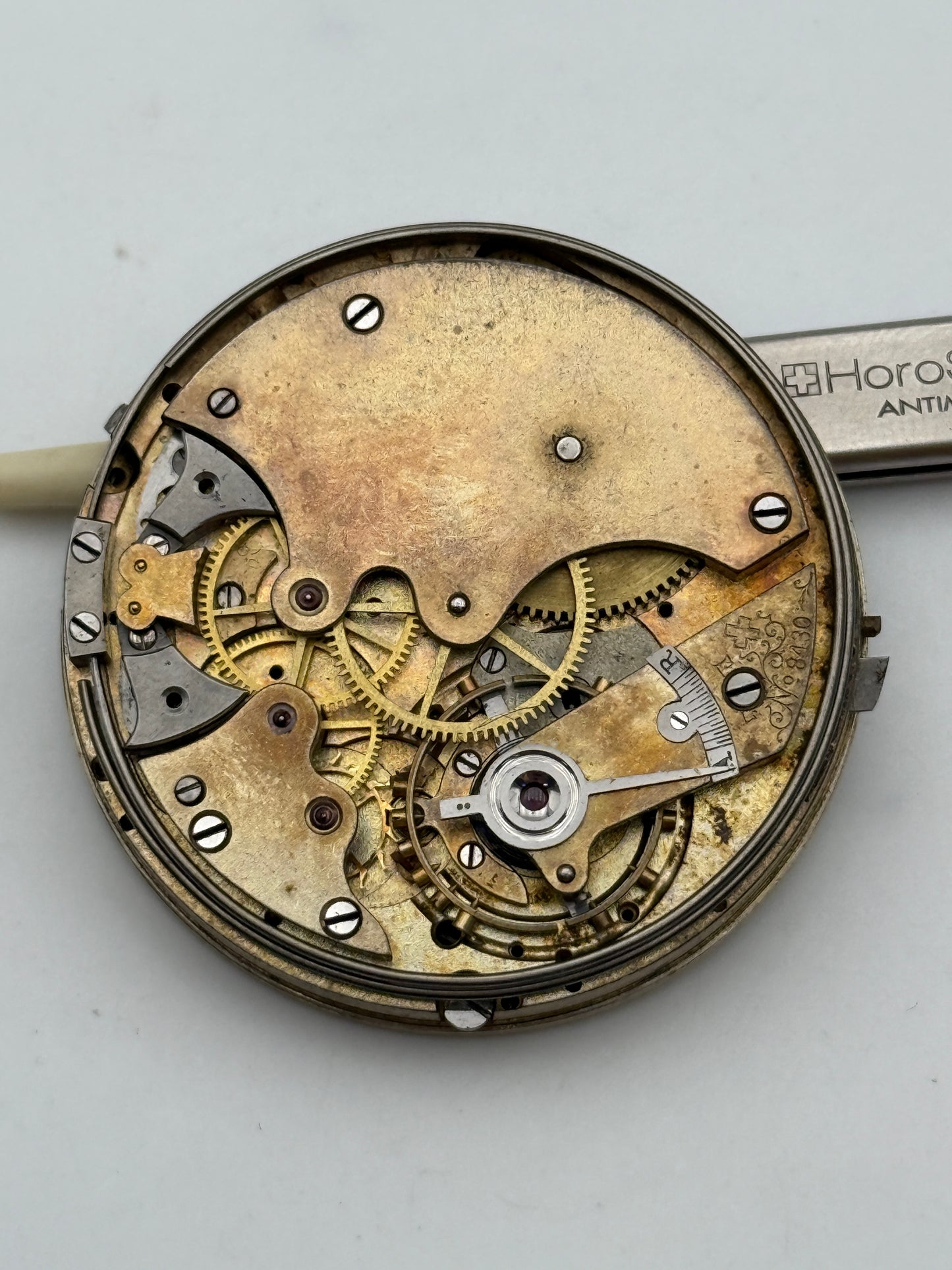 hausmann e co ripetizione repetition pocket watch movement movimento 45,8mm