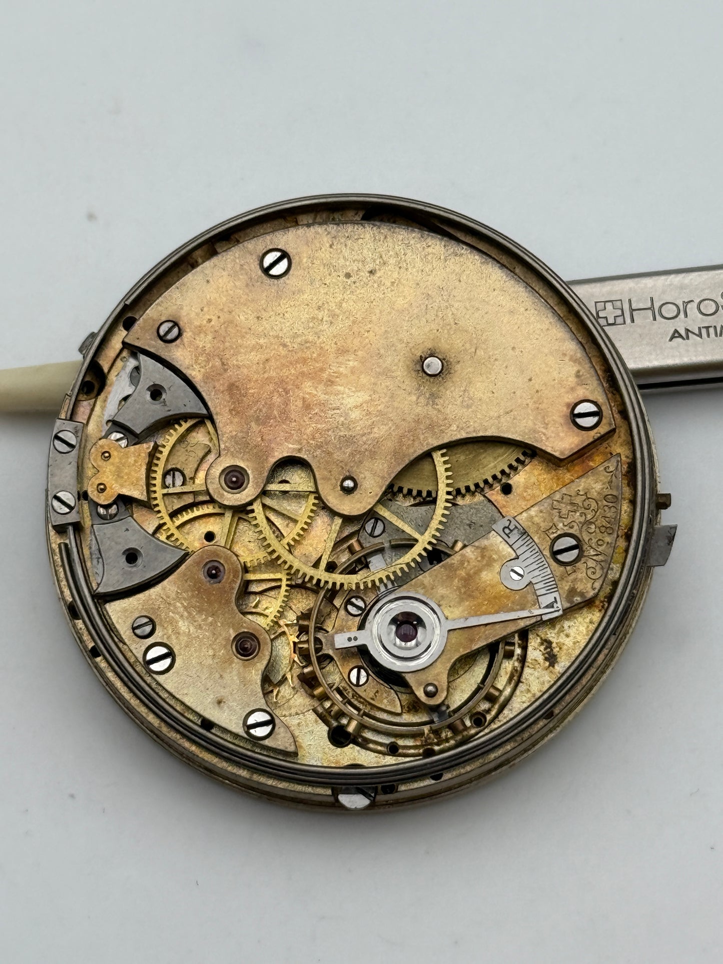 hausmann e co ripetizione repetition pocket watch movement movimento 45,8mm