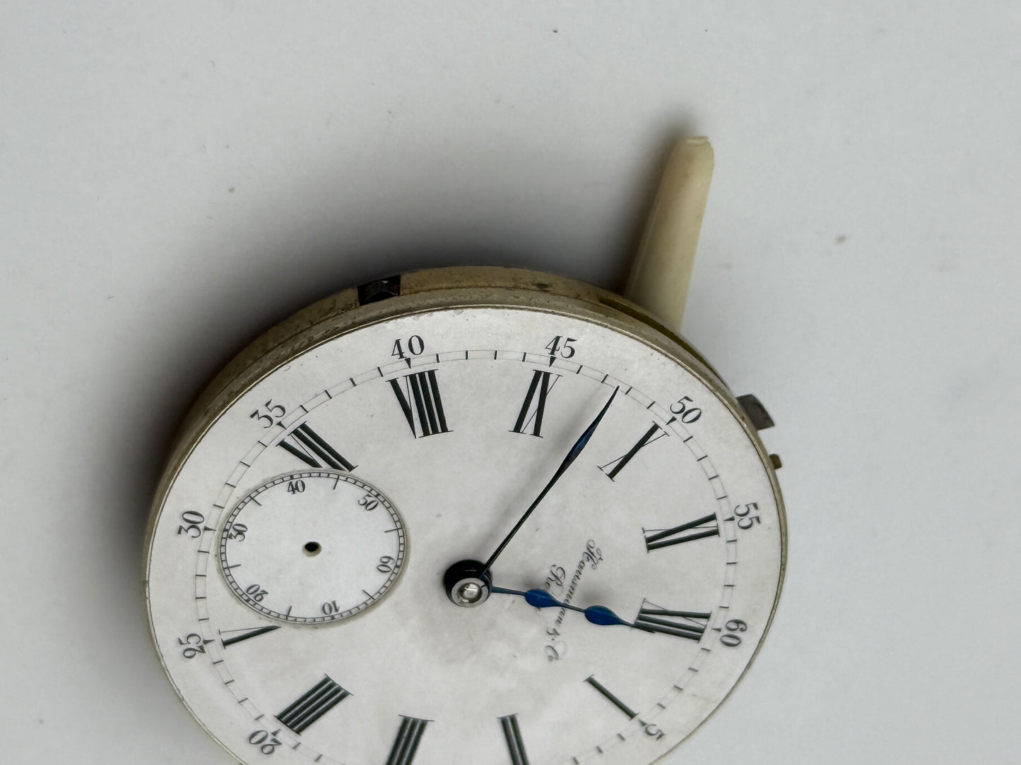 hausmann e co ripetizione repetition pocket watch movement movimento 45,8mm