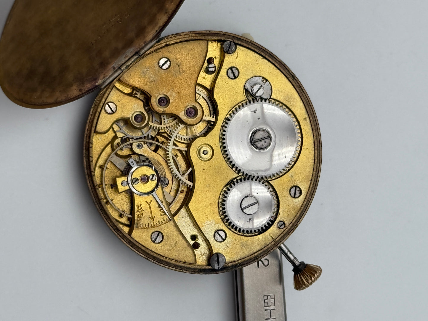 cantonal watch 43mm pocket watch movement movimento