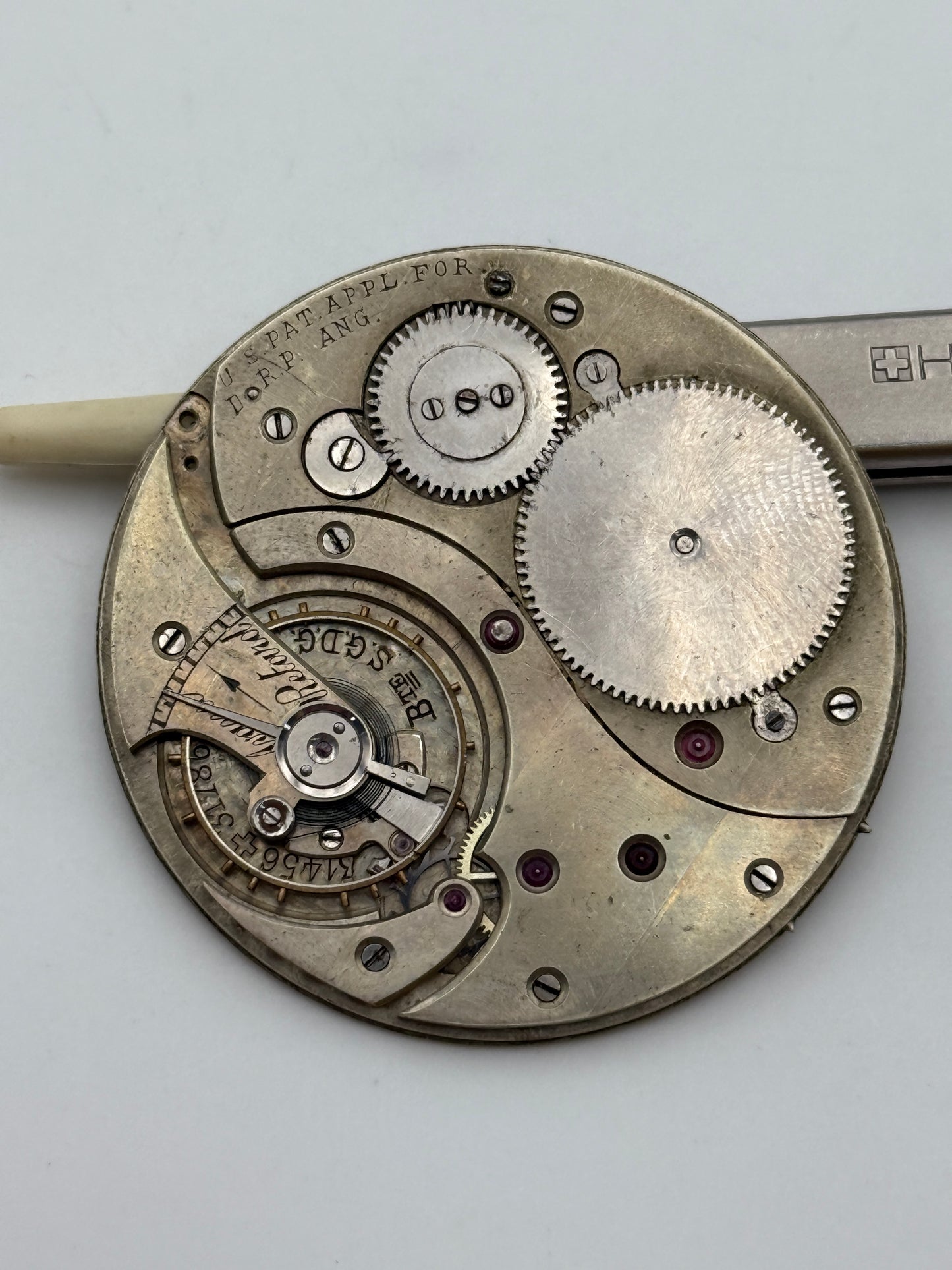 bte sgdg 31456-31786 42mm spess 2mm ultra slim pocket watch movement movimento