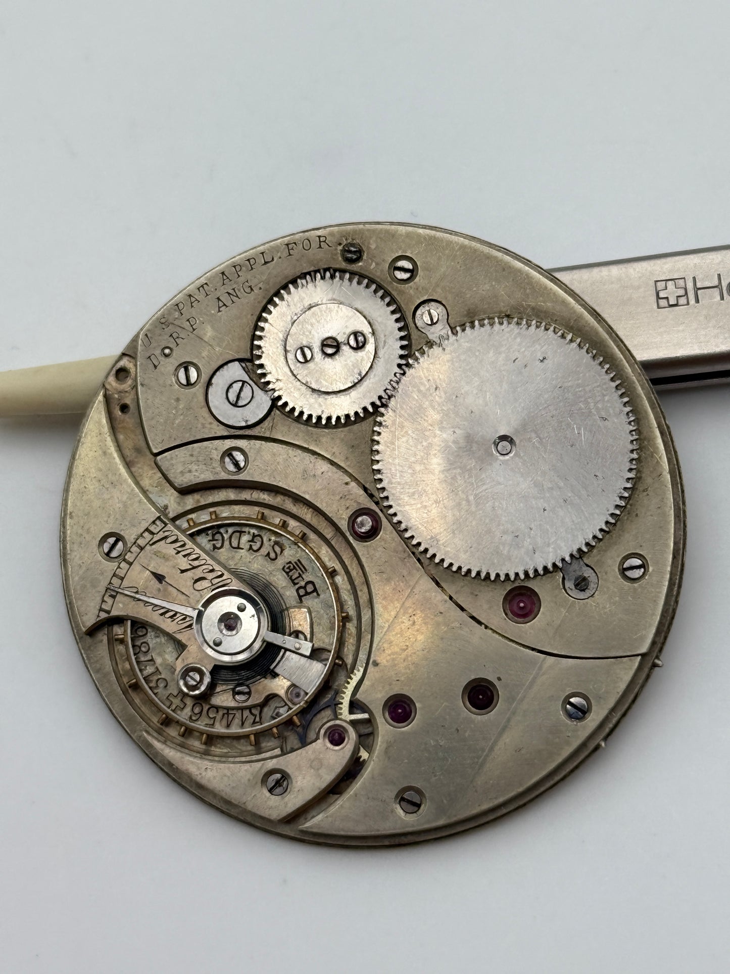 bte sgdg 31456-31786 42mm spess 2mm ultra slim pocket watch movement movimento
