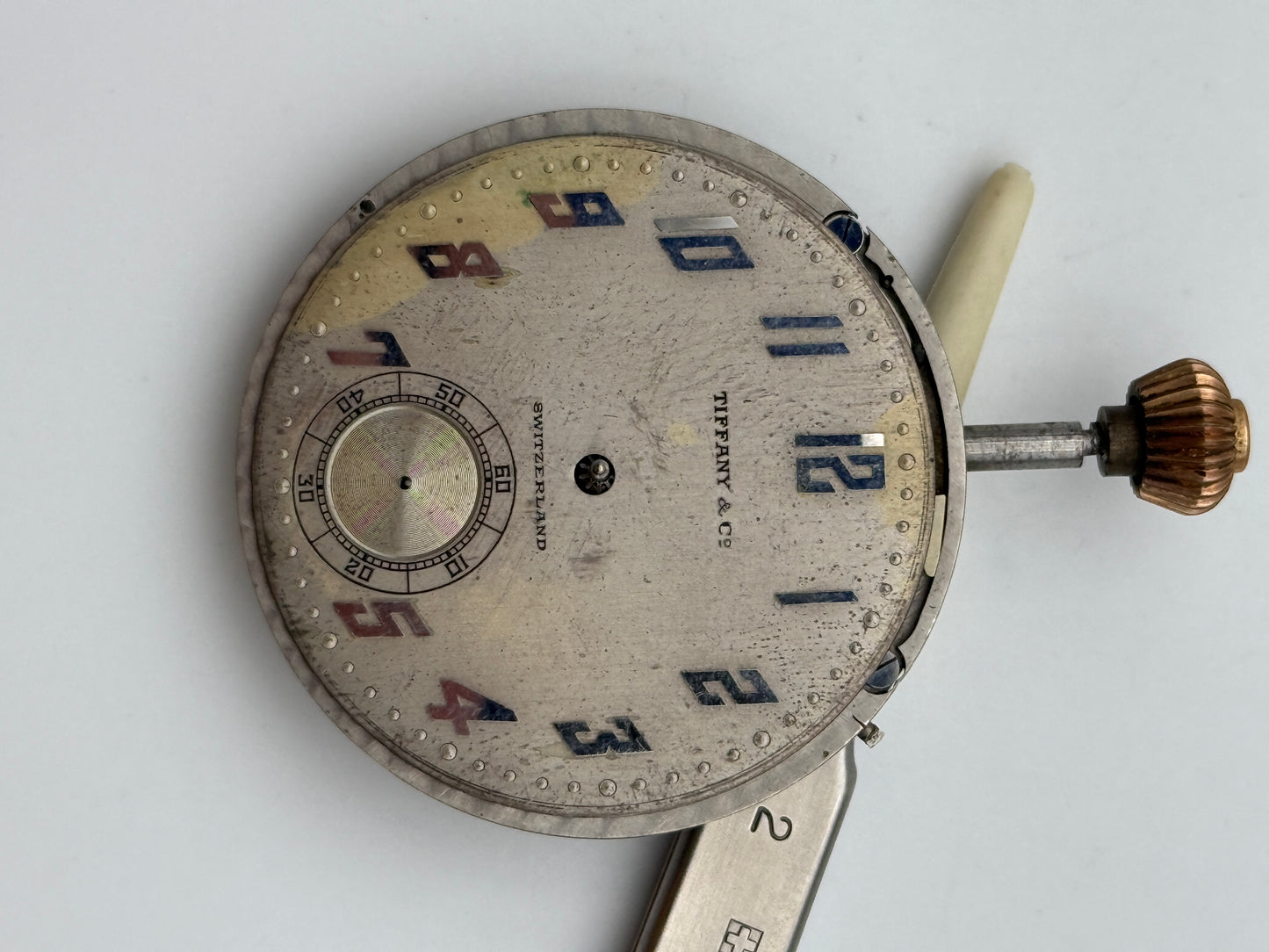tiffany e co switzerland 42mm pocket watch movement movimento
