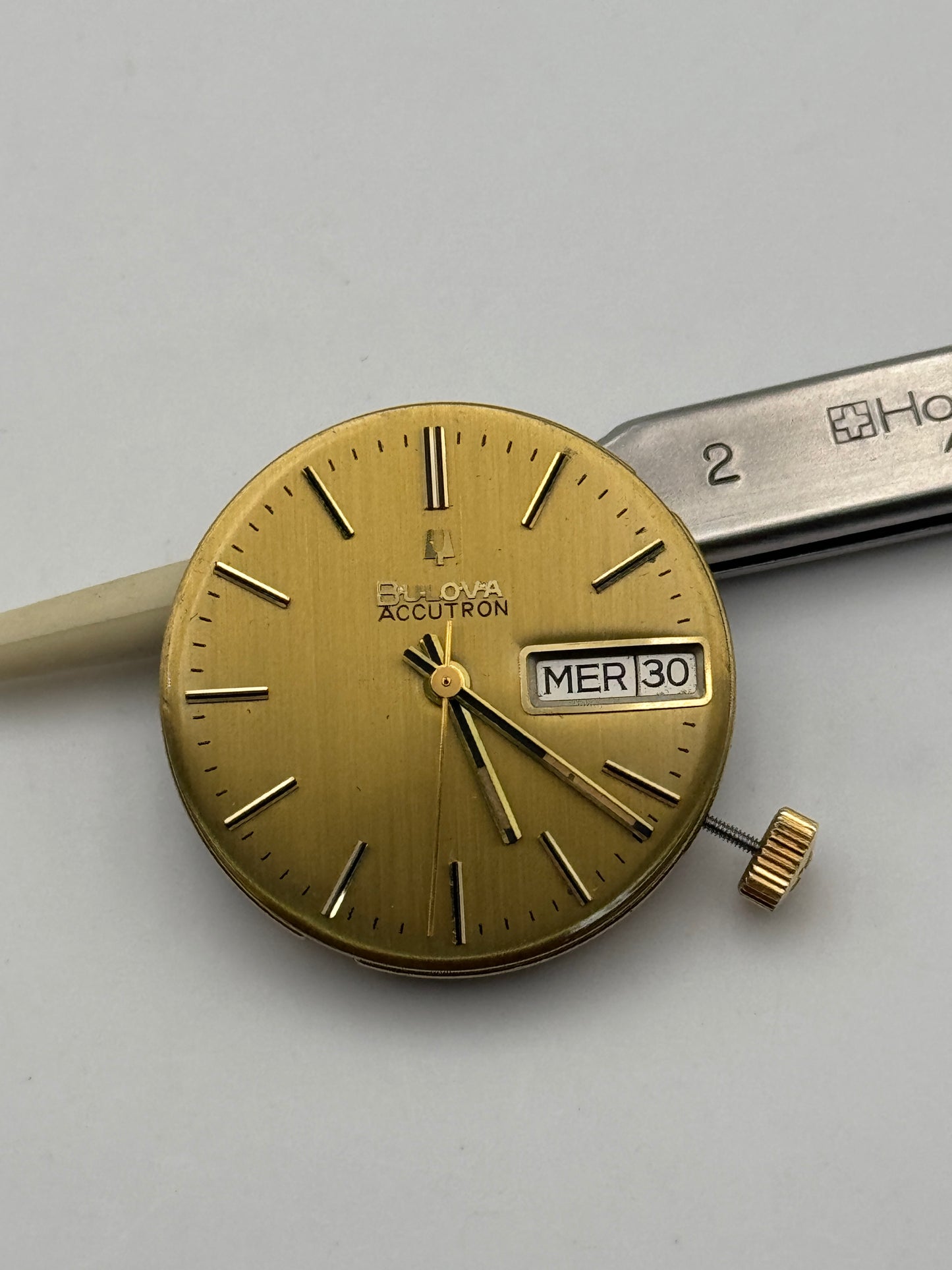 Bulova accutron 2182F movement movimento diapason