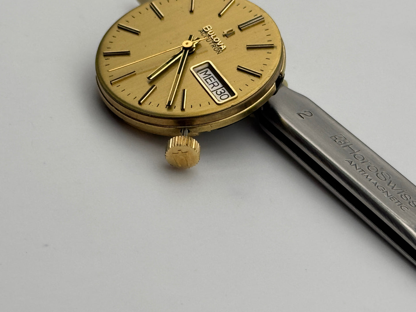 Bulova accutron 2182F movement movimento diapason