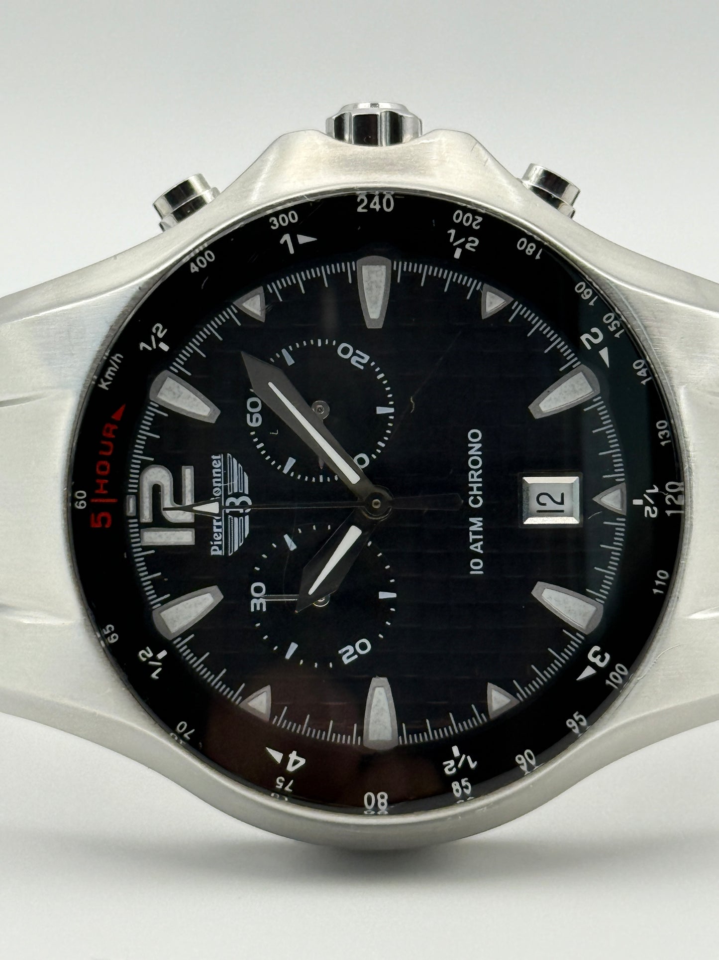 Pierre bonnet chronograph 10 ats 1763 40mm  quartz watch