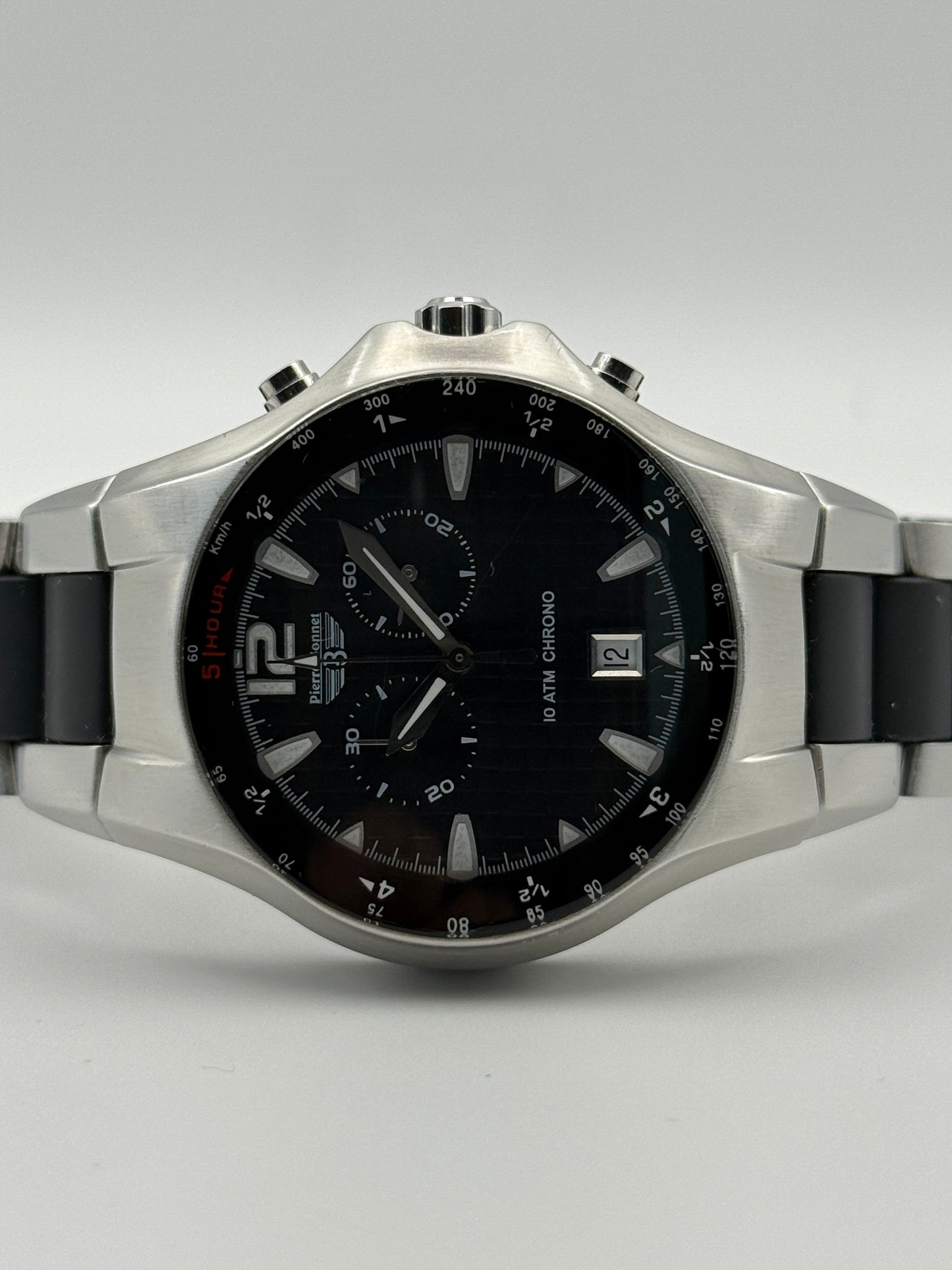 Pierre bonnet chronograph 10 ats 1763 40mm  quartz watch