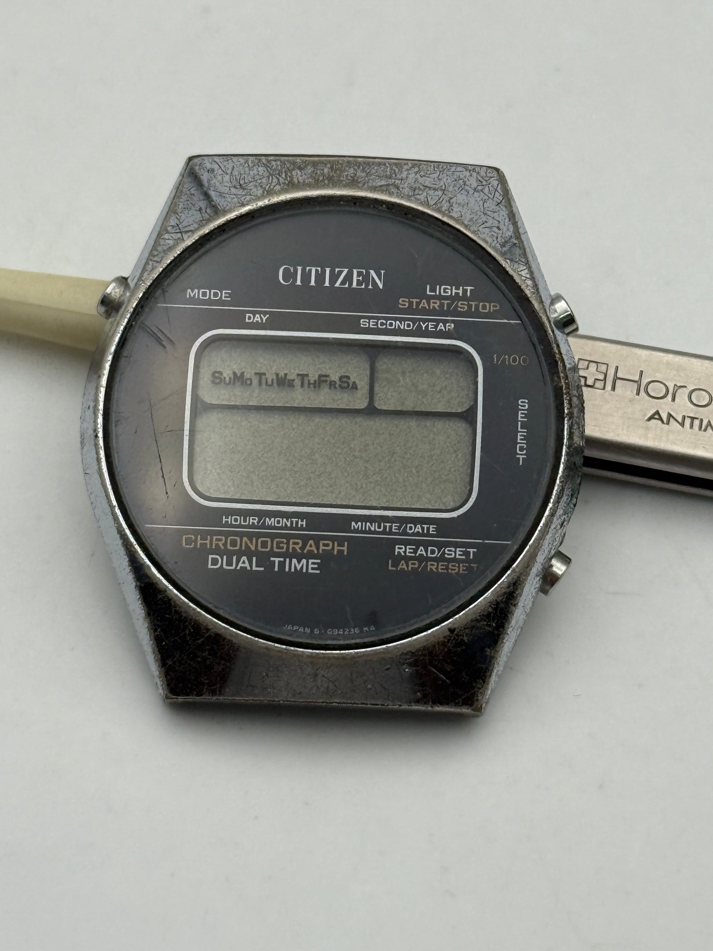 citizen dual time 41-2597 33mm quartz