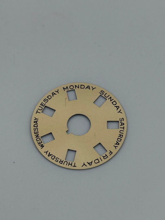 rolex 3055 day date disk date original champagne